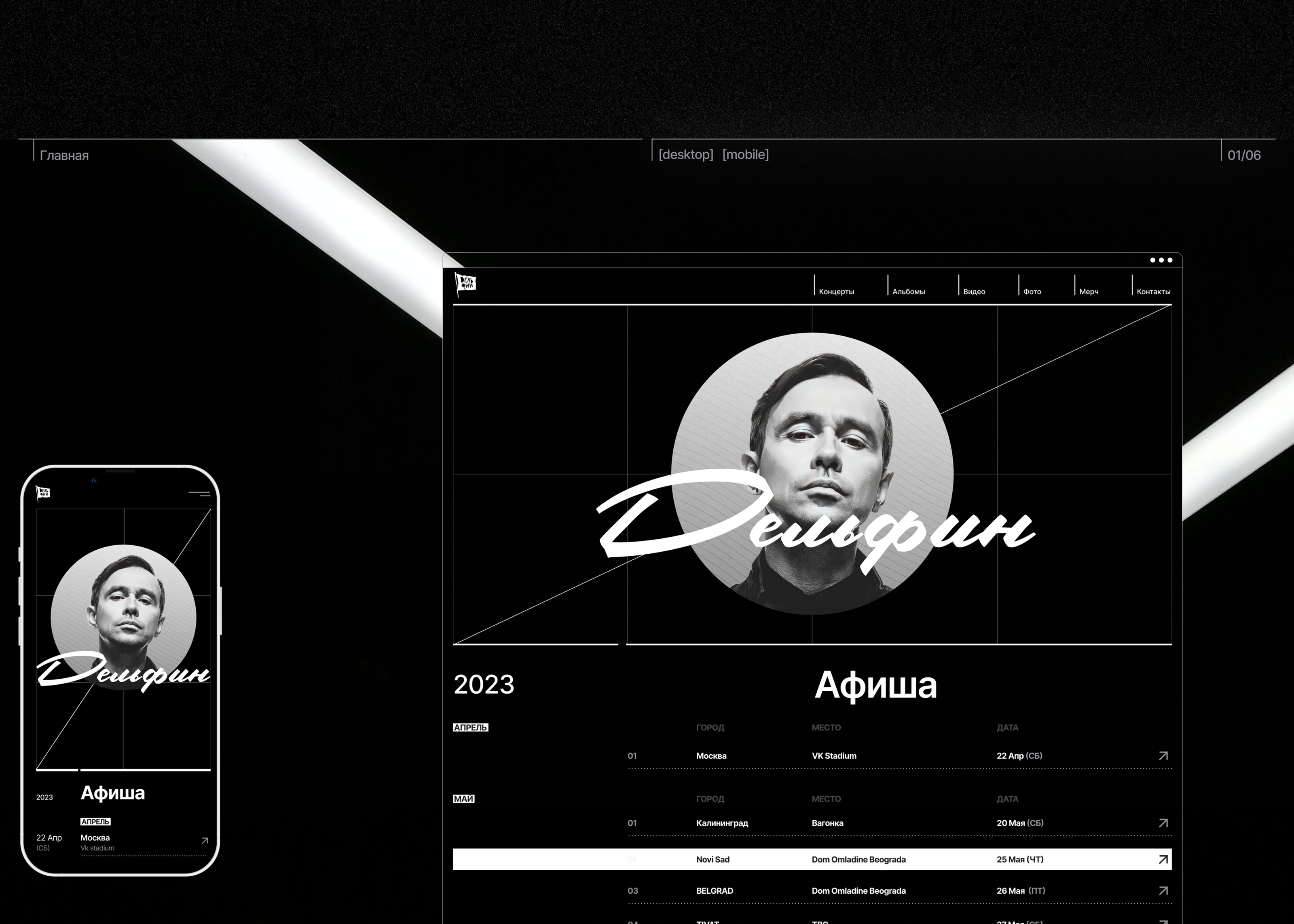 Дельфин | Тендерная концепция — Изображение №7 — Интерфейсы, Графика на Dprofile