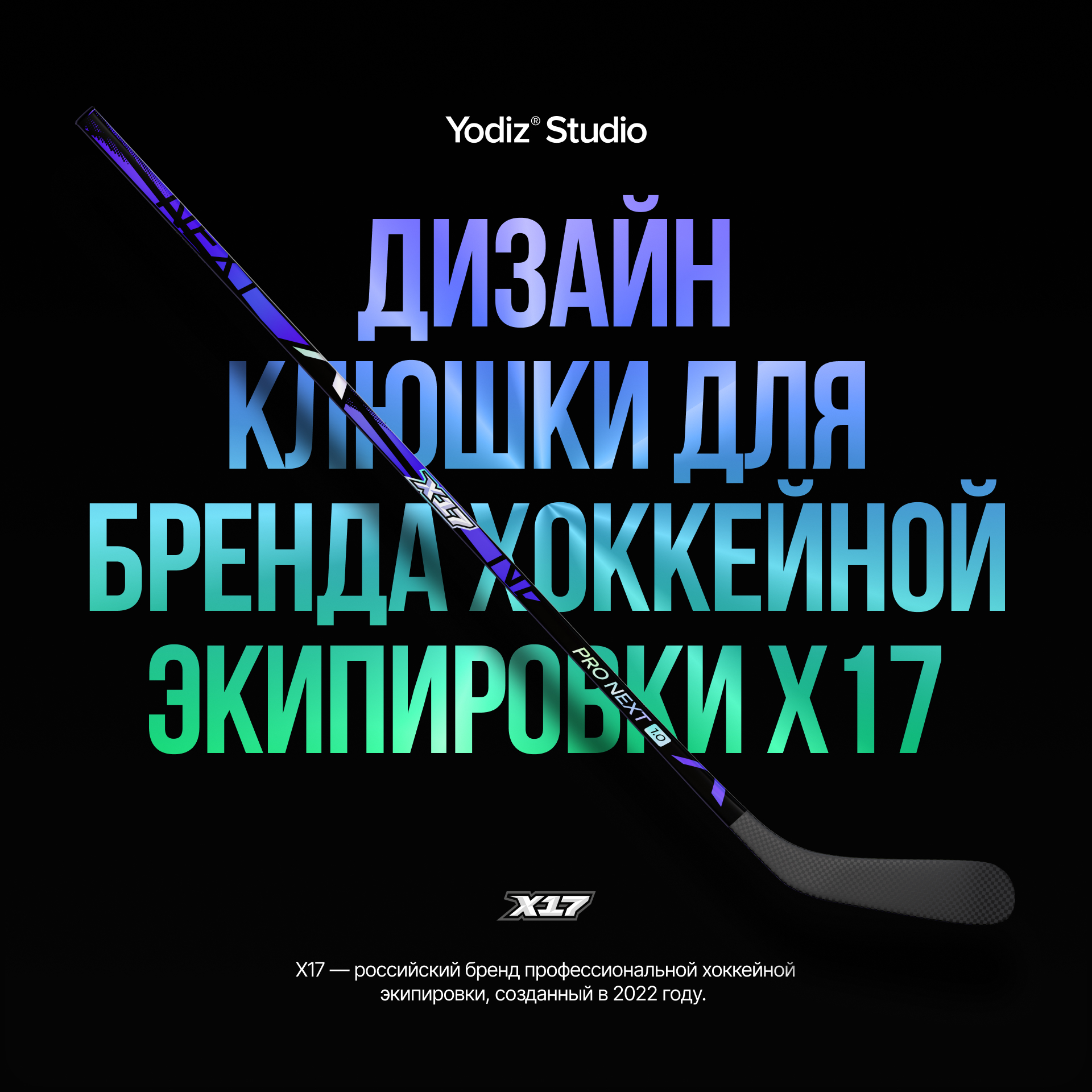 Дизайн клюшки для Х17 — Изображение №1 — Брендинг на Dprofile