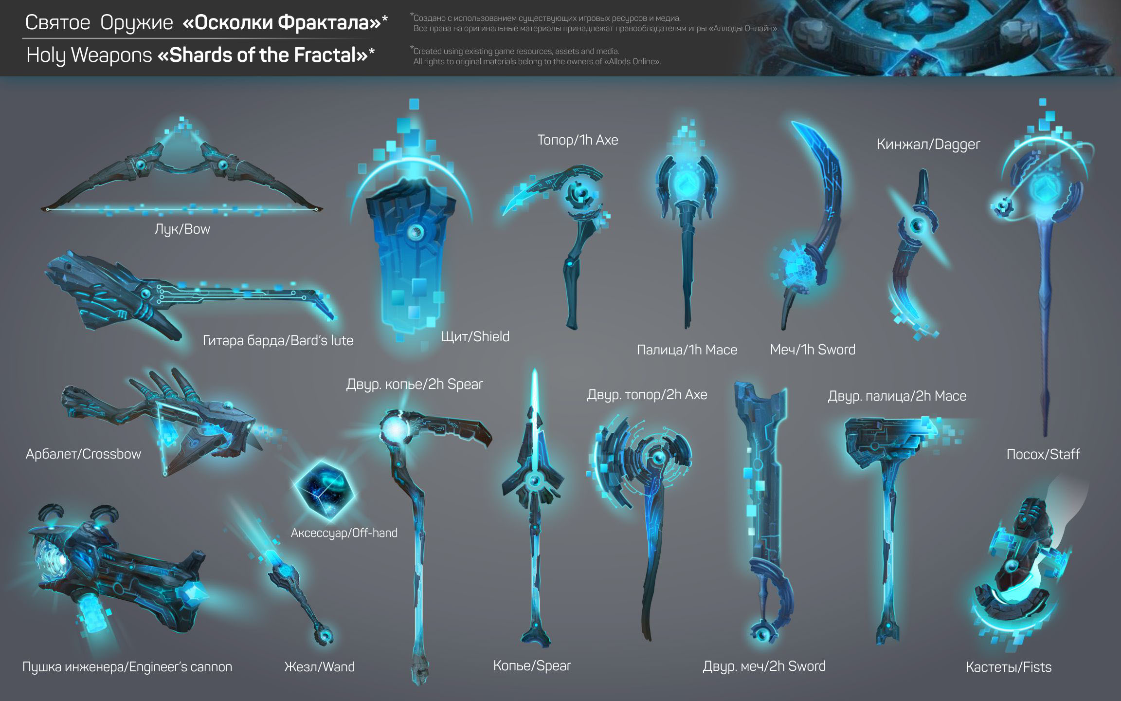Концепт сета оружия/Weapon set concept — Изображение №5 — Иллюстрация на Dprofile