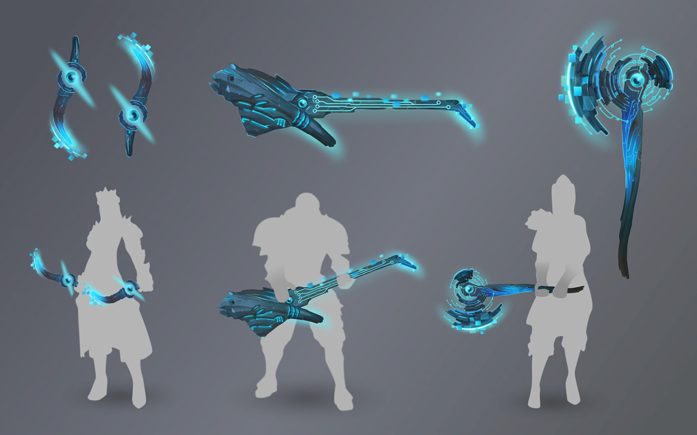 Концепт сета оружия/Weapon set concept — Изображение №17 — Иллюстрация на Dprofile