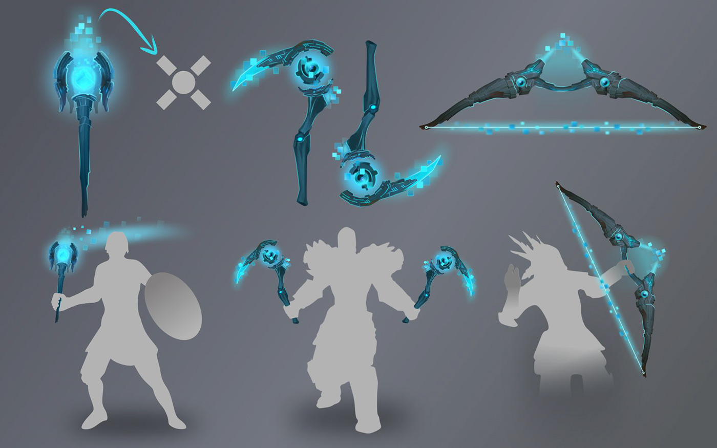 Концепт сета оружия/Weapon set concept — Изображение №18 — Иллюстрация на Dprofile