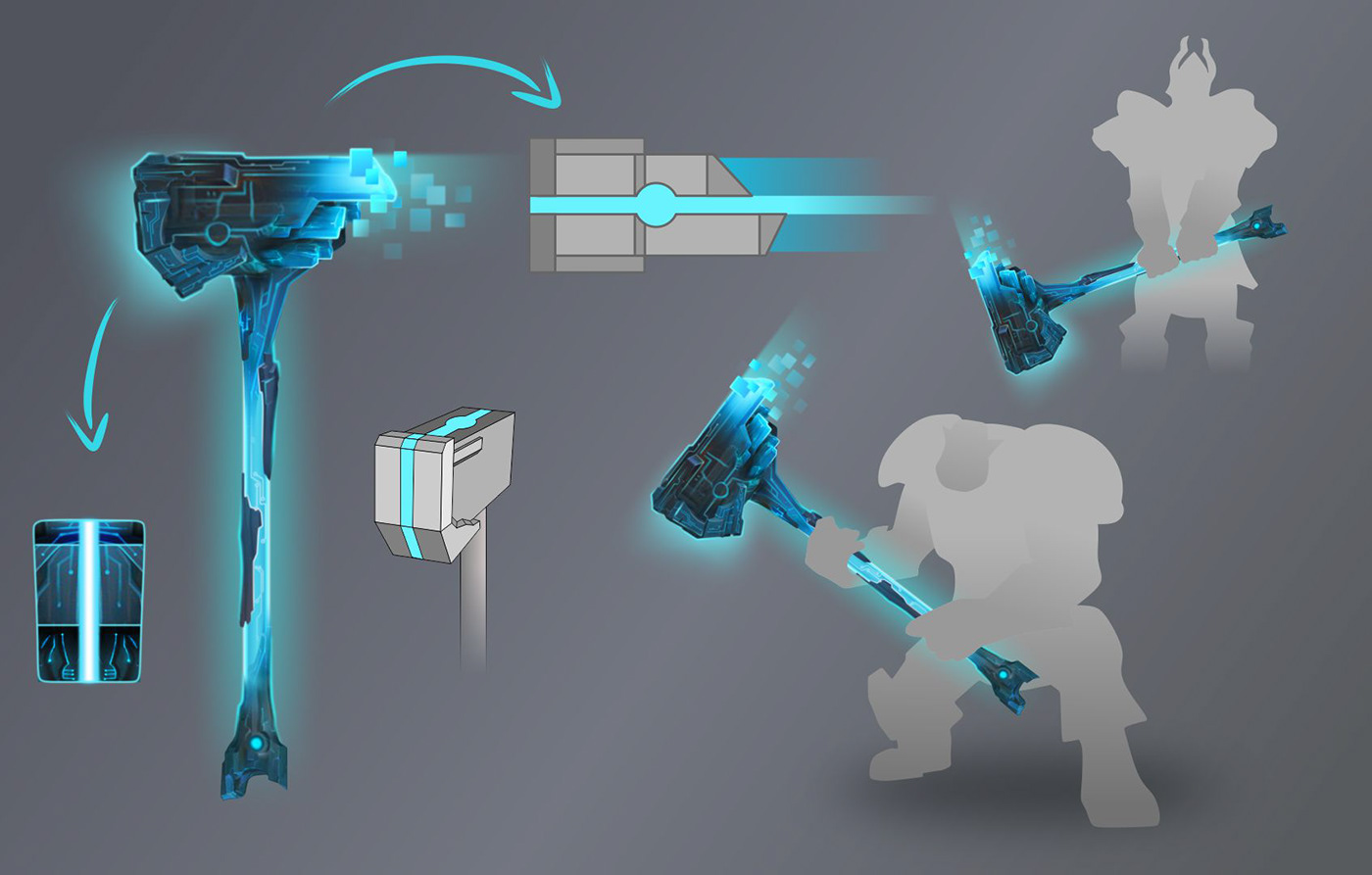 Концепт сета оружия/Weapon set concept — Изображение №9 — Иллюстрация на Dprofile