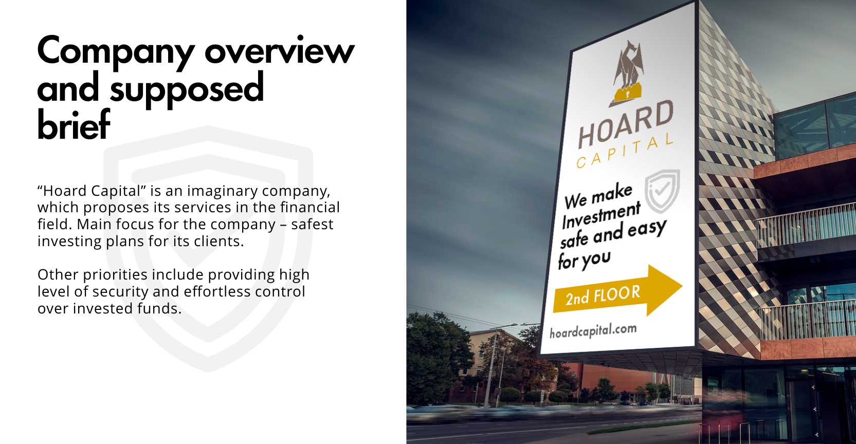 Hoard Capital (logo design practice) — Изображение №1 — Интерфейсы, Брендинг на Dprofile