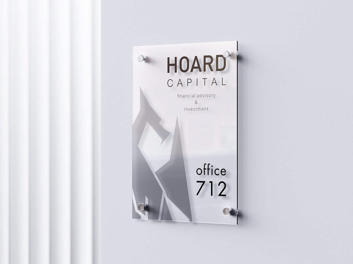 Hoard Capital (logo design practice) — Изображение №10 — Интерфейсы, Брендинг на Dprofile