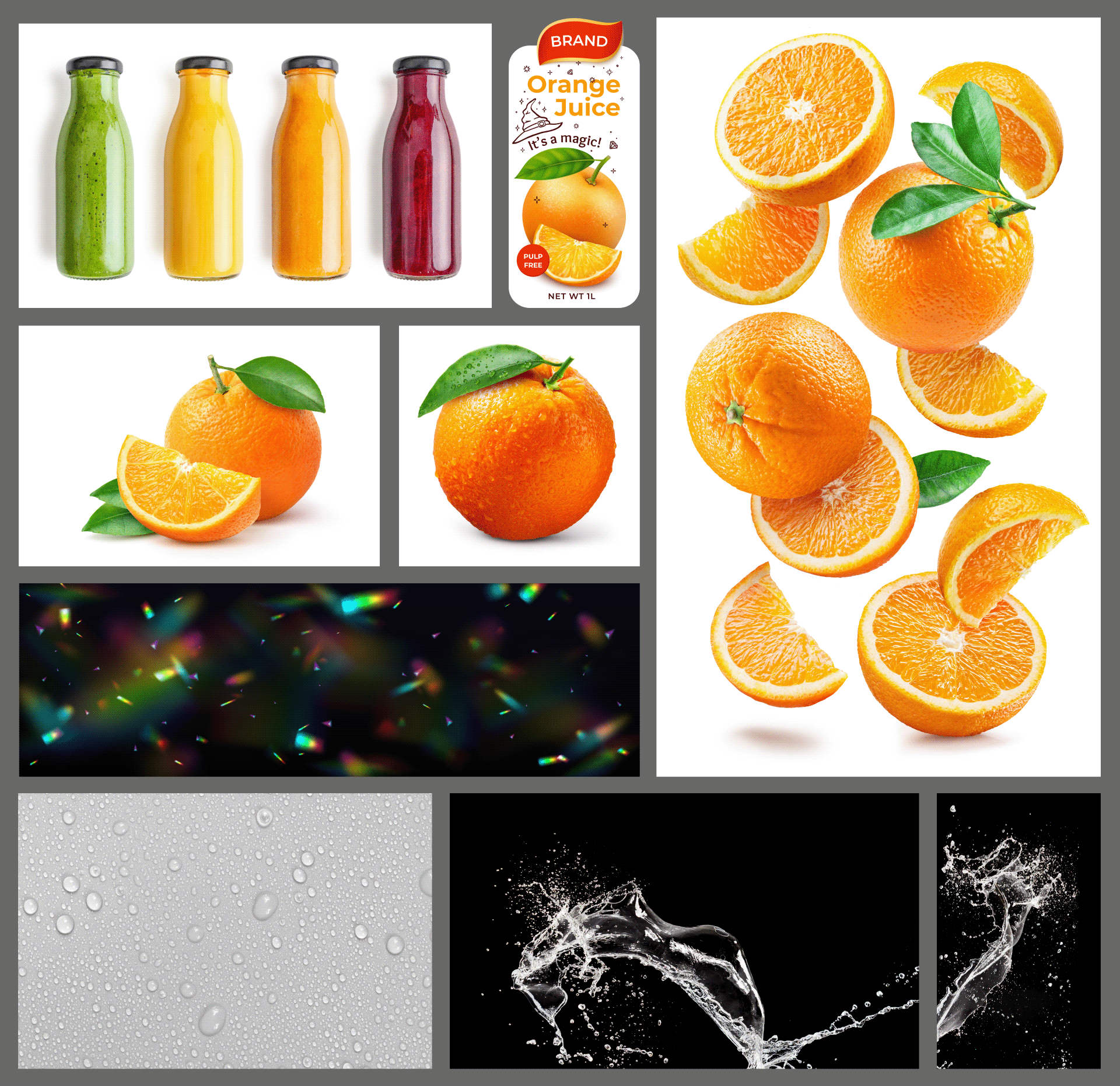 Orange juice bottle (tutorial by Nour Art) — Изображение №2 — Графика на Dprofile