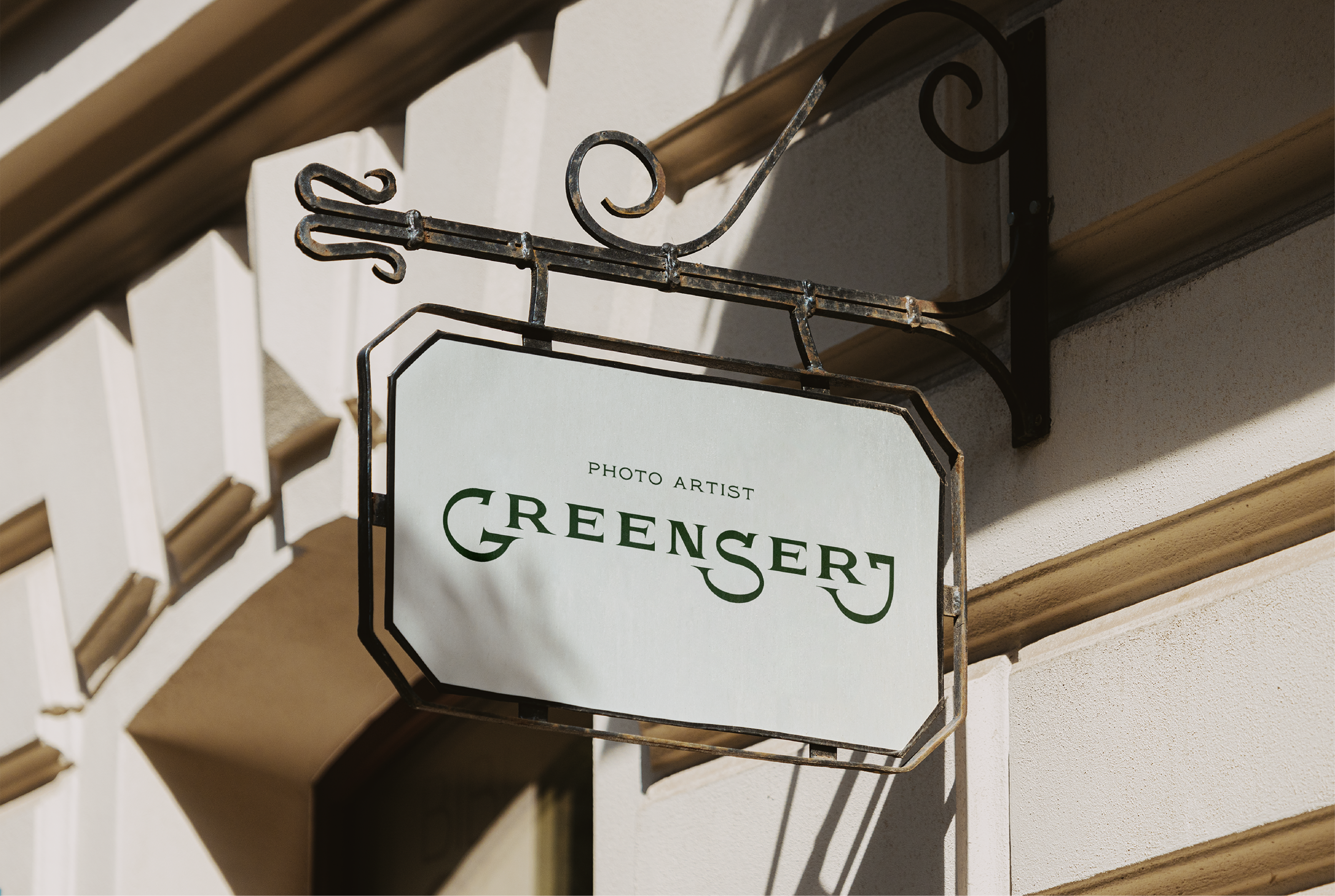 GREENSERJ. Логотип и фирменный стиль для фотохудожника — Изображение №11 — Брендинг на Dprofile