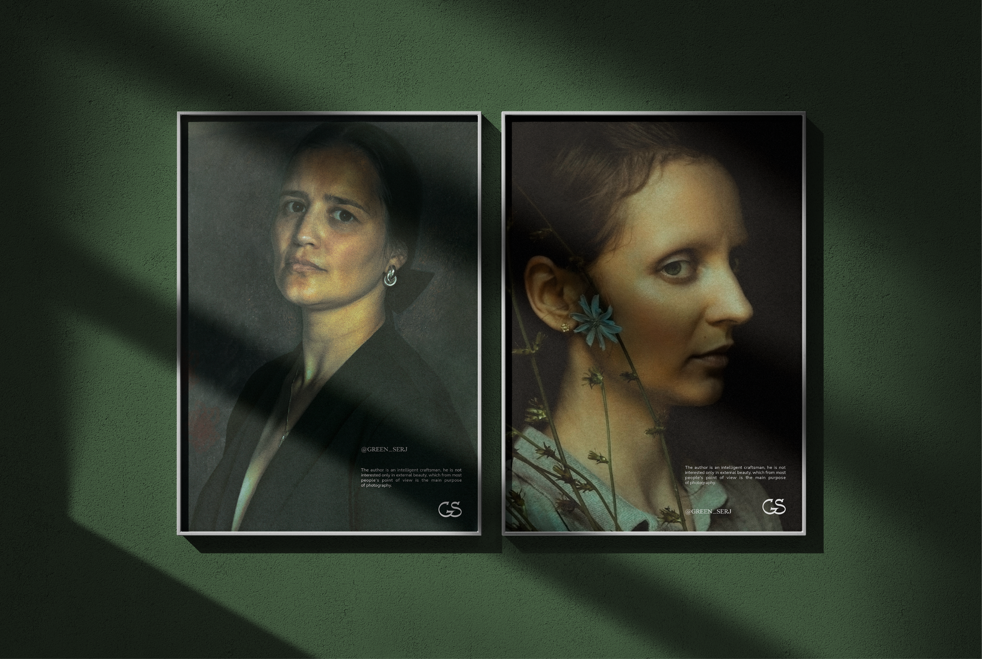 GREENSERJ. Логотип и фирменный стиль для фотохудожника — Изображение №2 — Брендинг на Dprofile