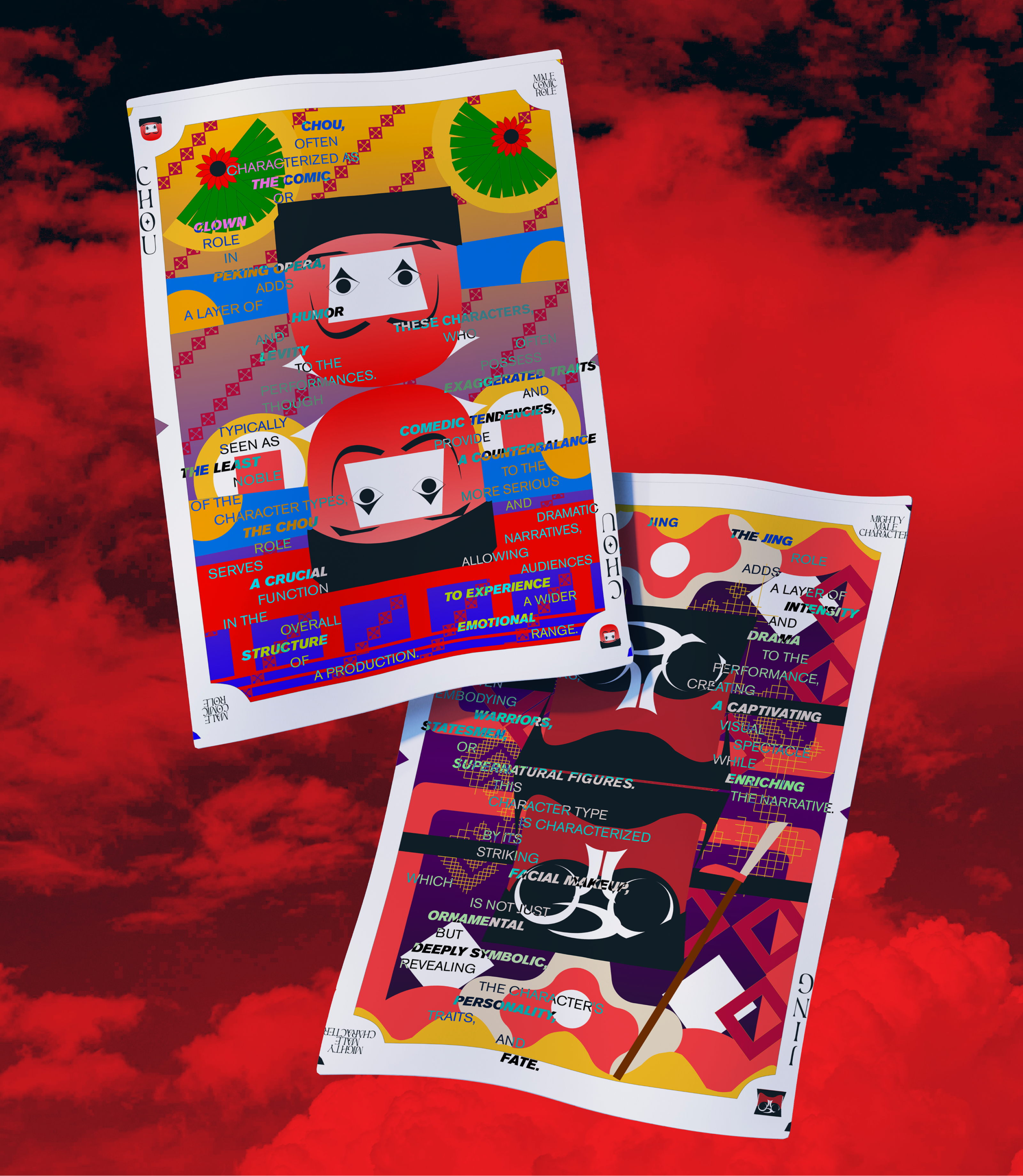 Peking Opera Posters Collection — Изображение №8 — Графика на Dprofile