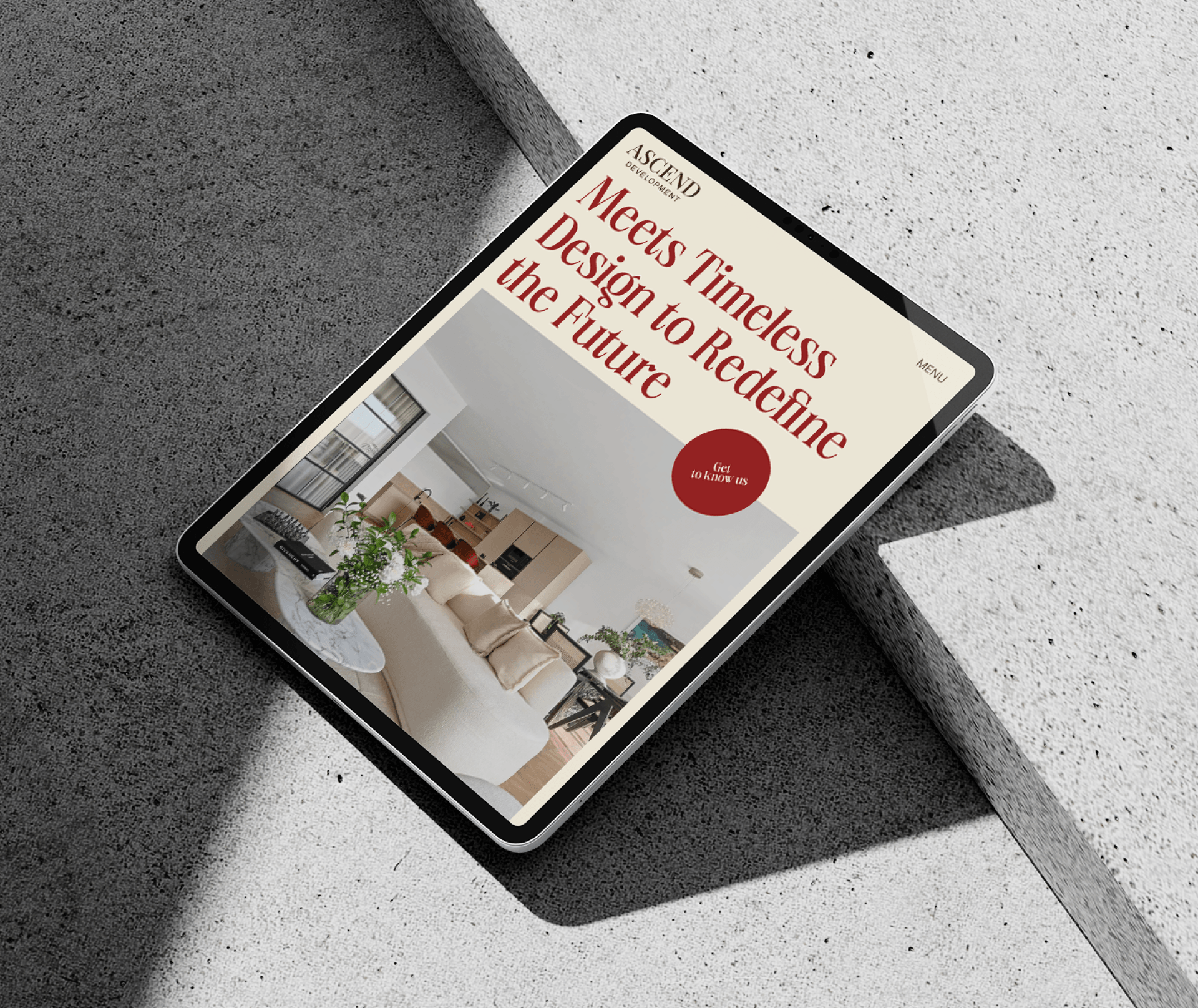 ASCEND | Corporate Website — Изображение №4 — Интерфейсы на Dprofile