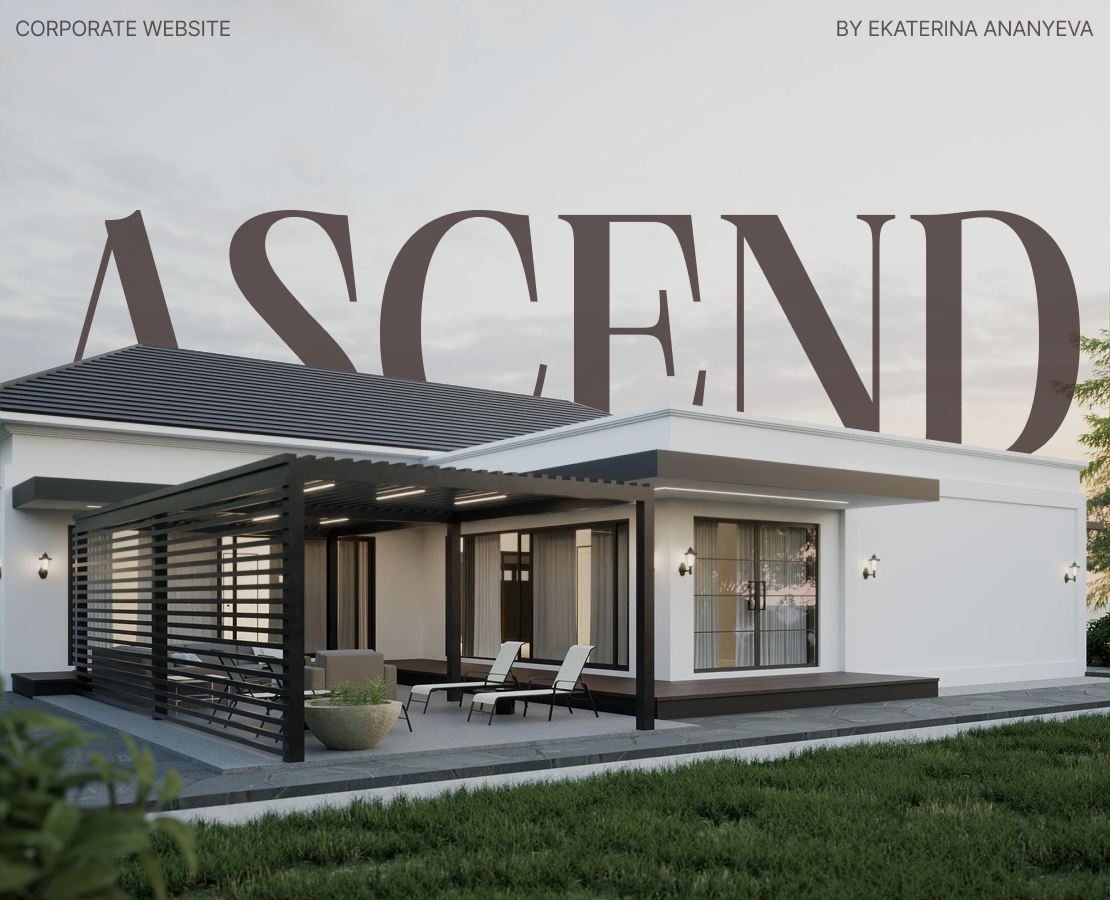 ASCEND | Corporate Website — Интерфейсы на Dprofile