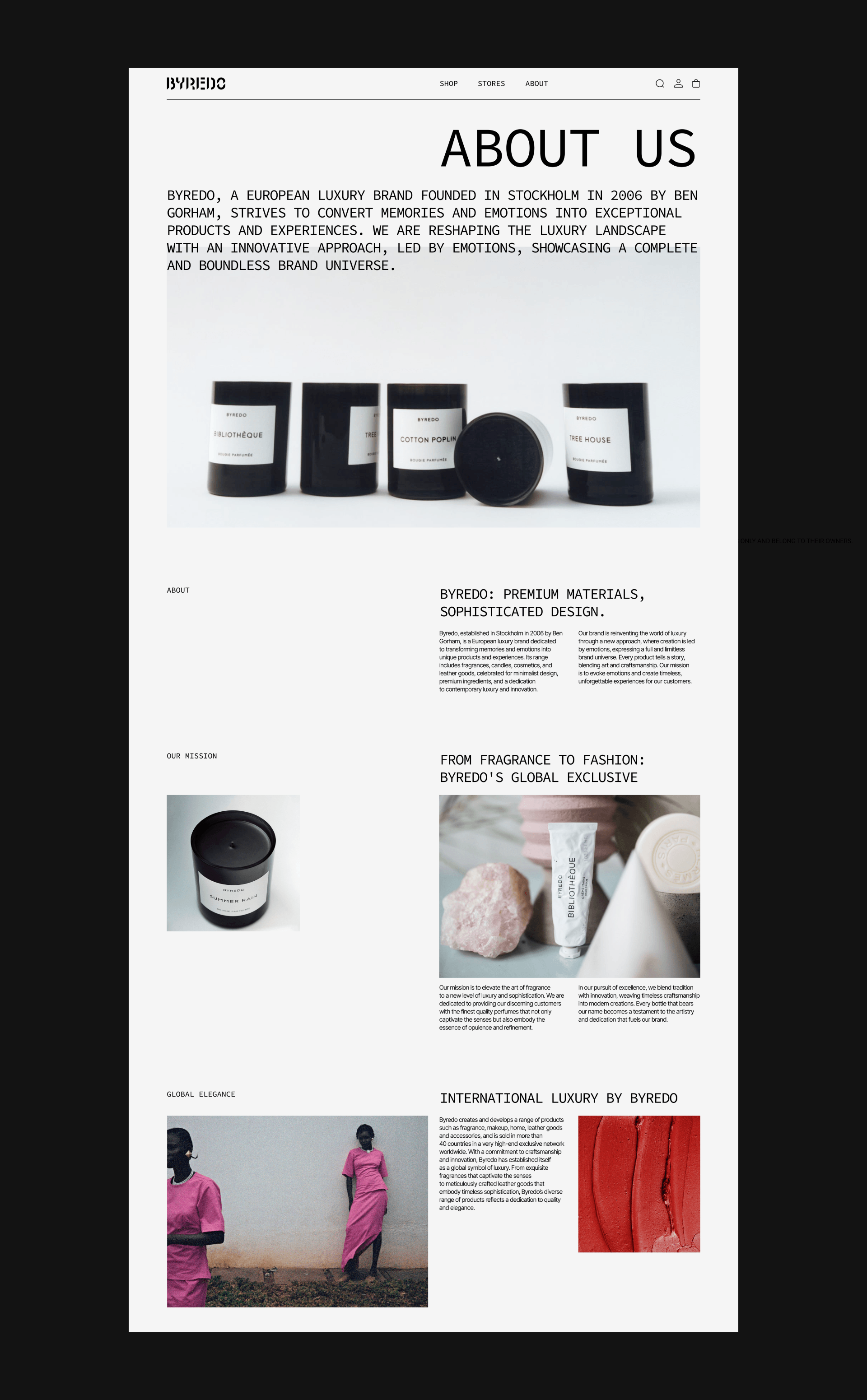 BYREDO | E-commerce redesign — Изображение №12 — Интерфейсы на Dprofile