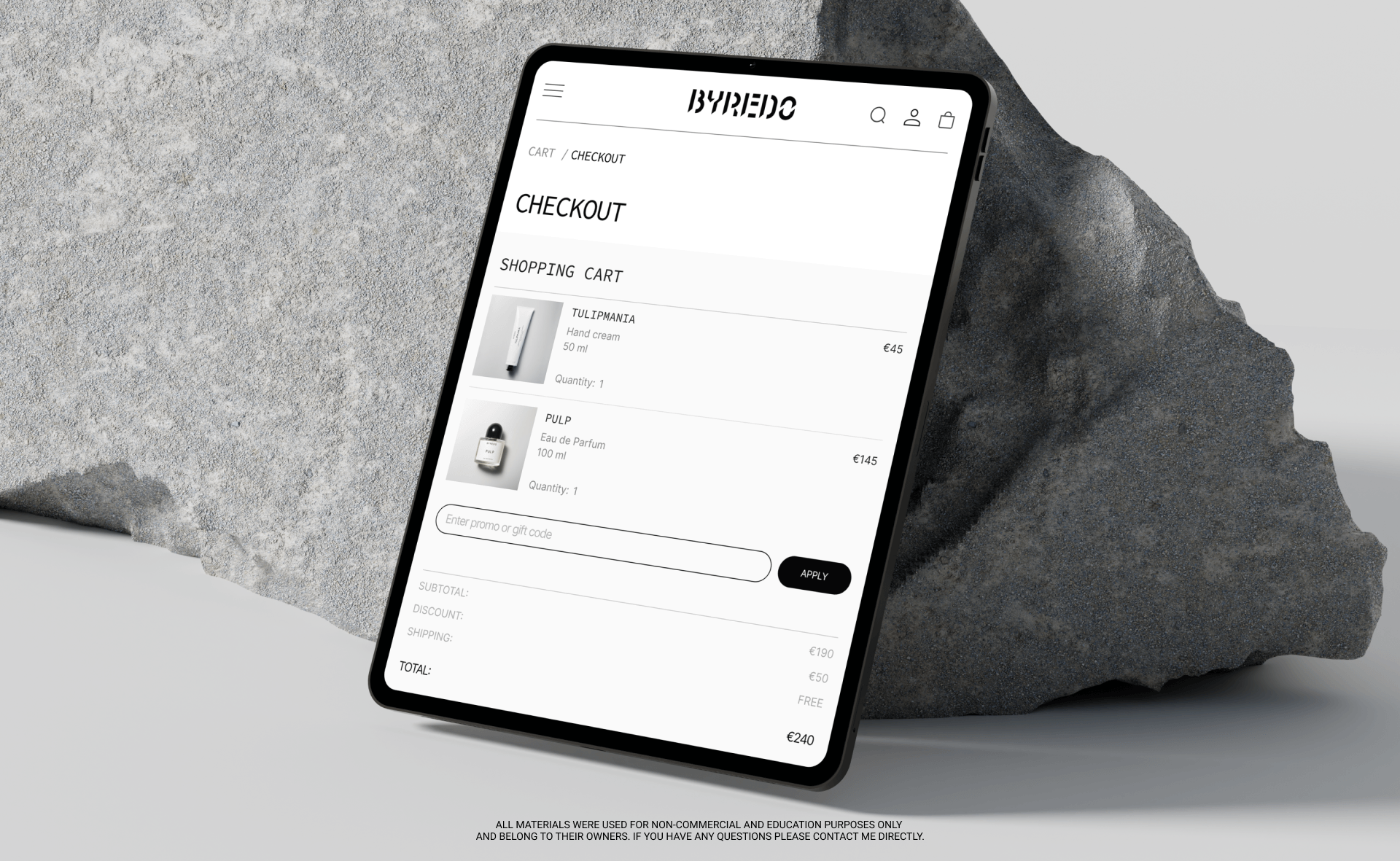 BYREDO | E-commerce redesign — Изображение №14 — Интерфейсы на Dprofile