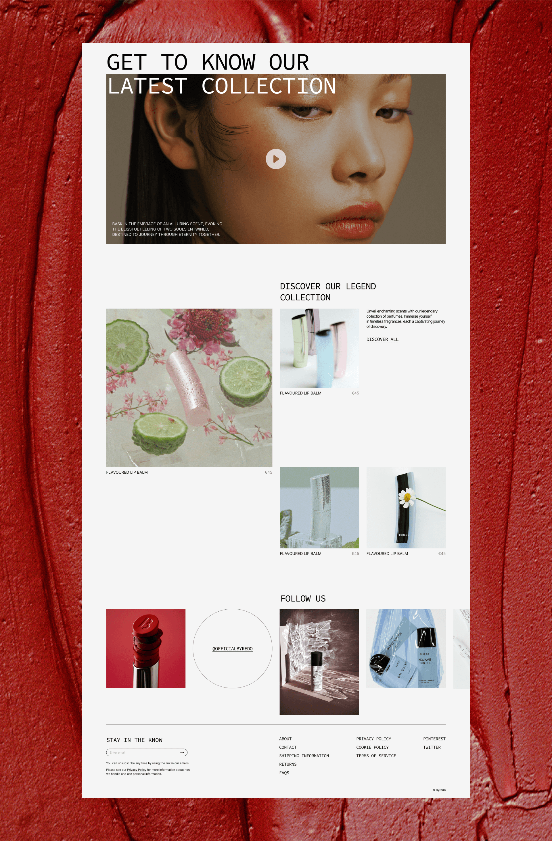 BYREDO | E-commerce redesign — Изображение №5 — Интерфейсы на Dprofile