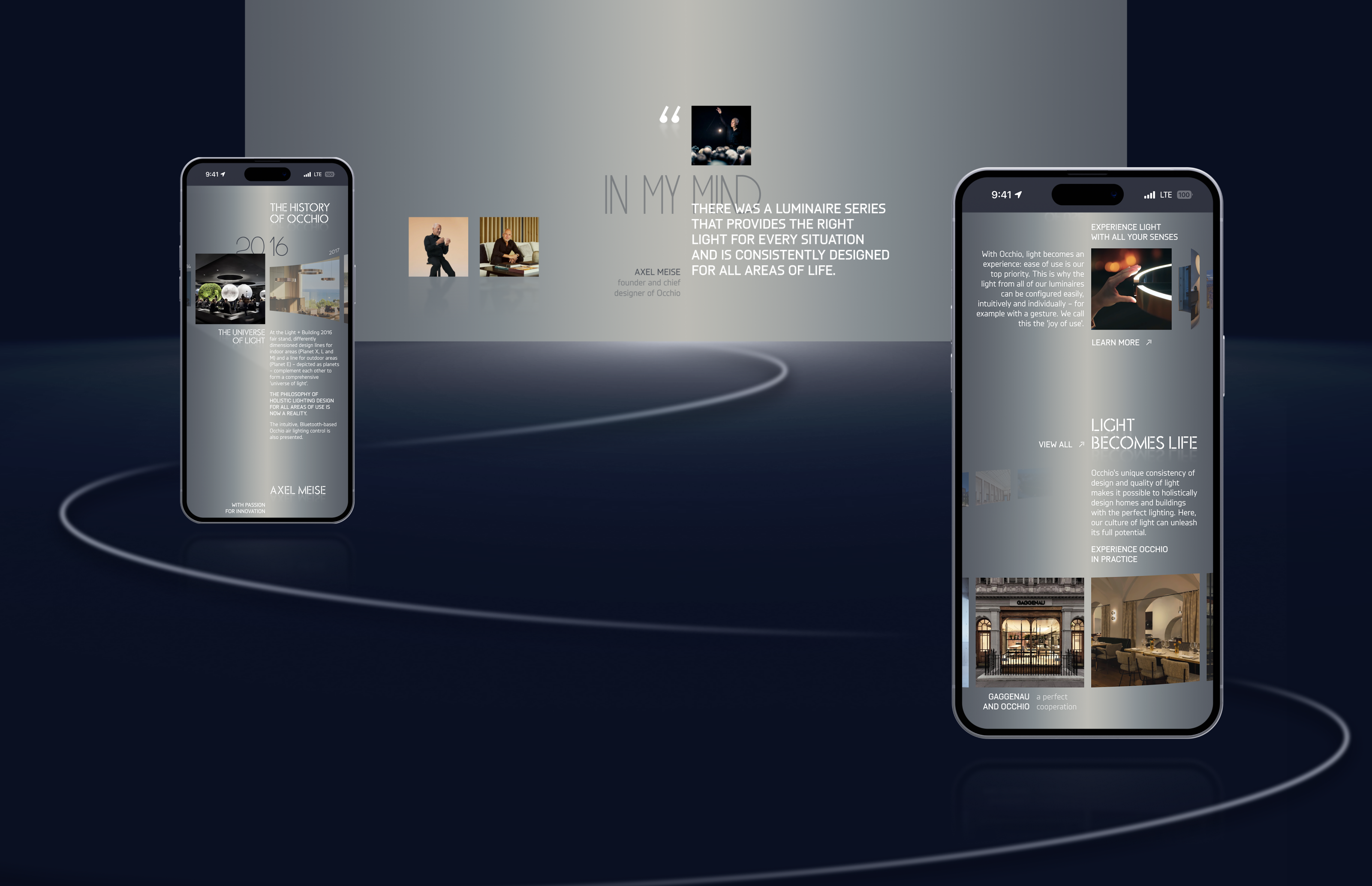 OCCHIO | Redesign concept | UX/UI design — Изображение №20 — Интерфейсы, Анимация на Dprofile