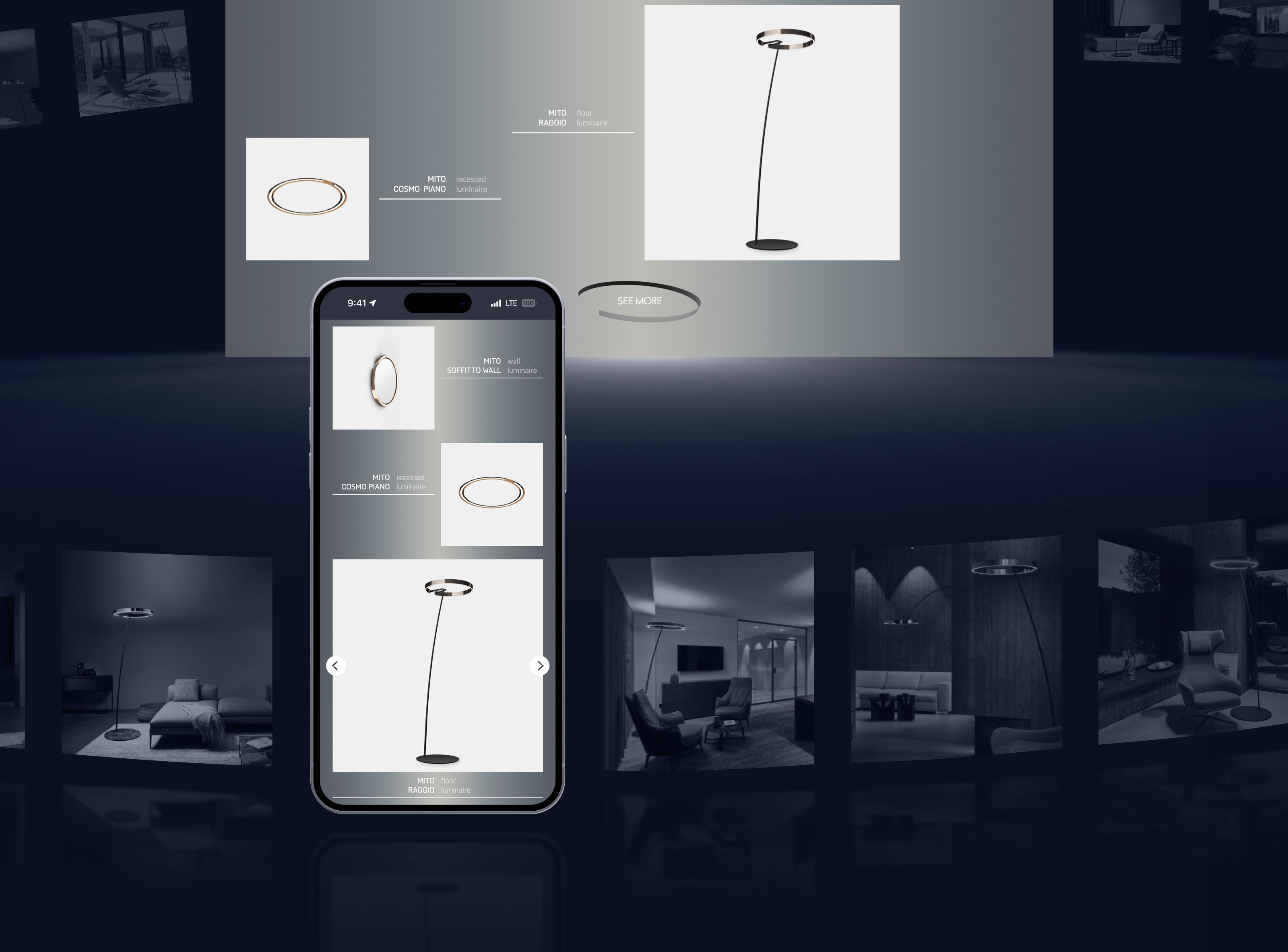 OCCHIO | Redesign concept | UX/UI design — Изображение №12 — Интерфейсы, Анимация на Dprofile