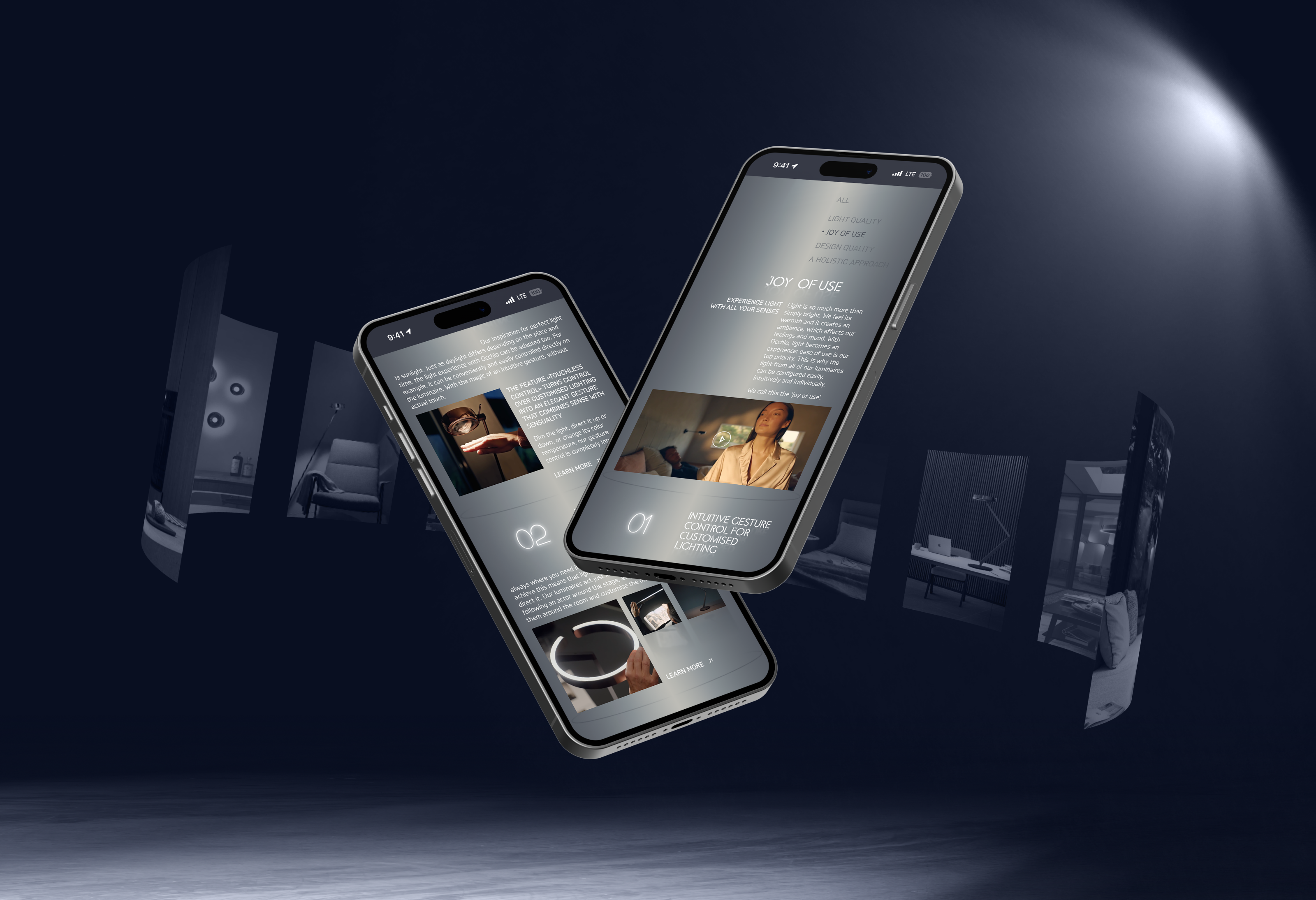 OCCHIO | Redesign concept | UX/UI design — Изображение №26 — Интерфейсы, Анимация на Dprofile