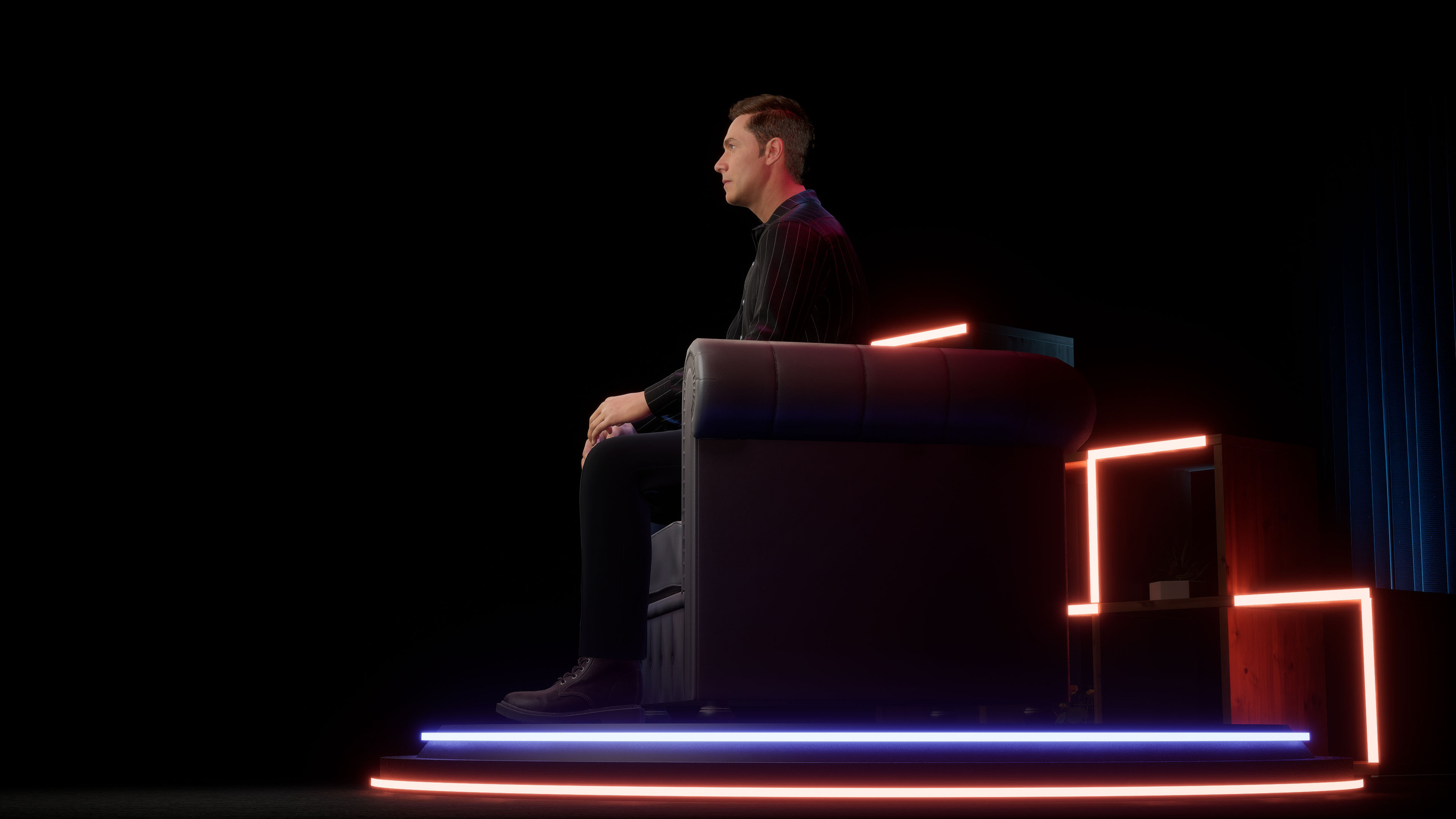 Virtual studio "Blue and Red" — Изображение №4 — Графика, 3D на Dprofile