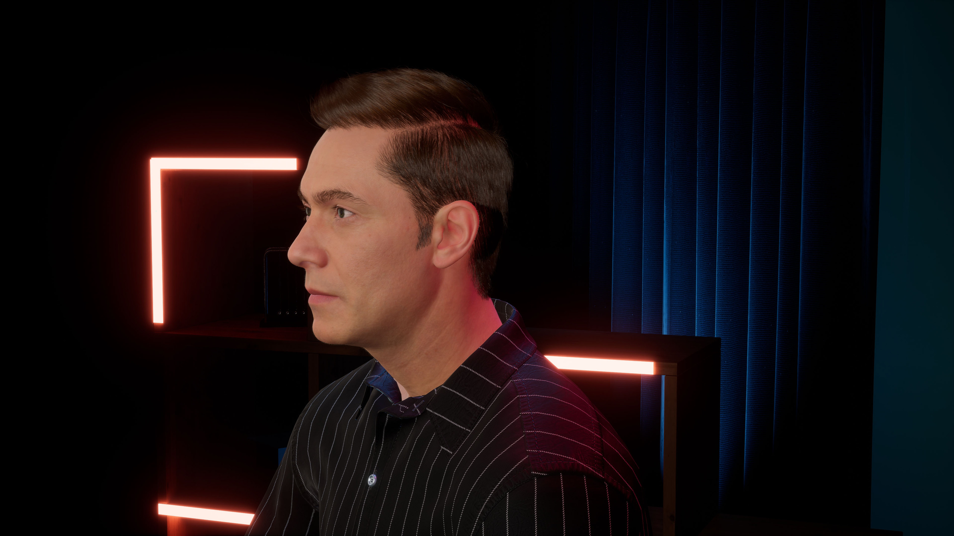 Virtual studio "Blue and Red" — Изображение №3 — Графика, 3D на Dprofile