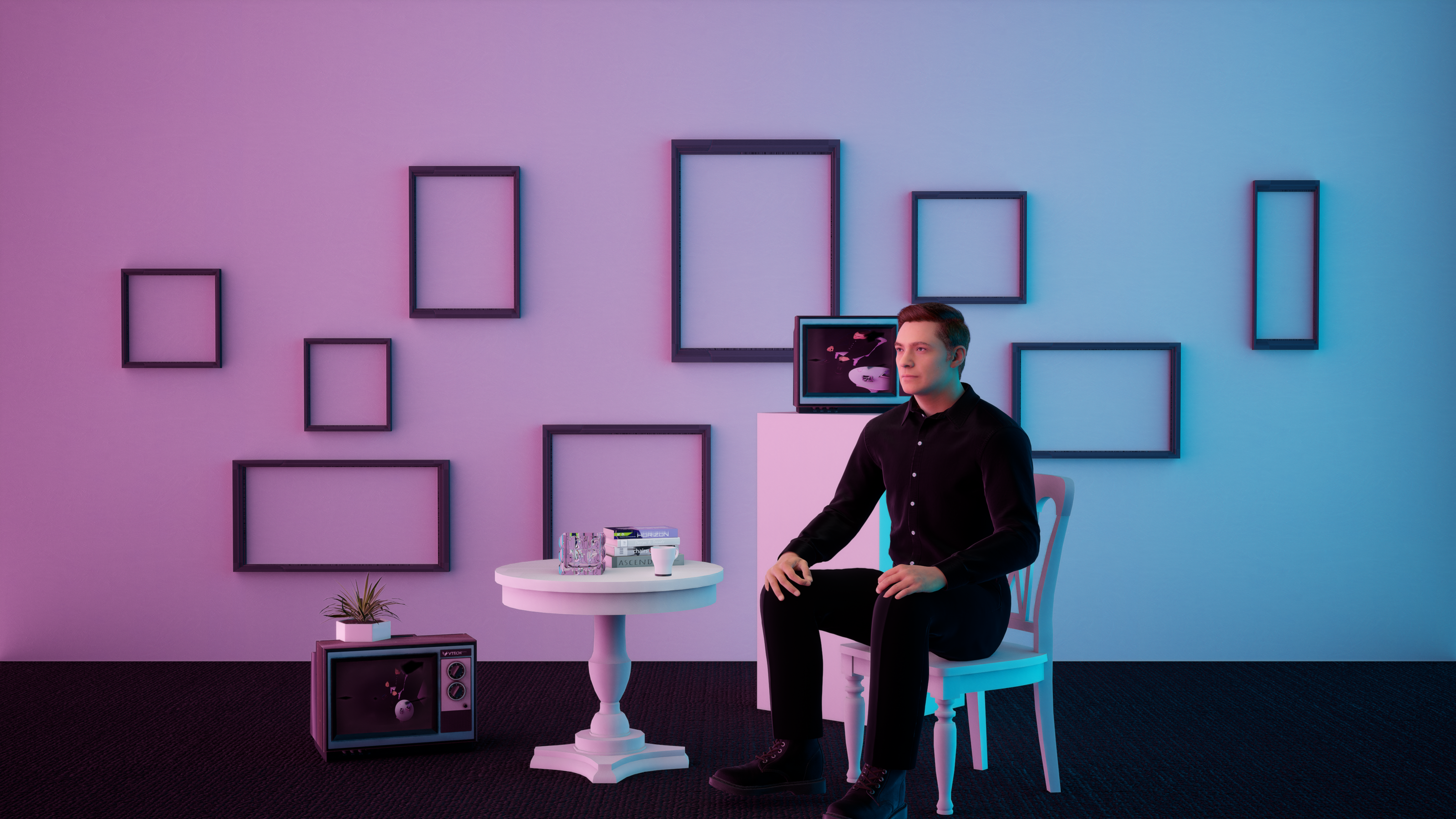 Virtual studio "Portrait" — Изображение №1 — Графика, 3D на Dprofile