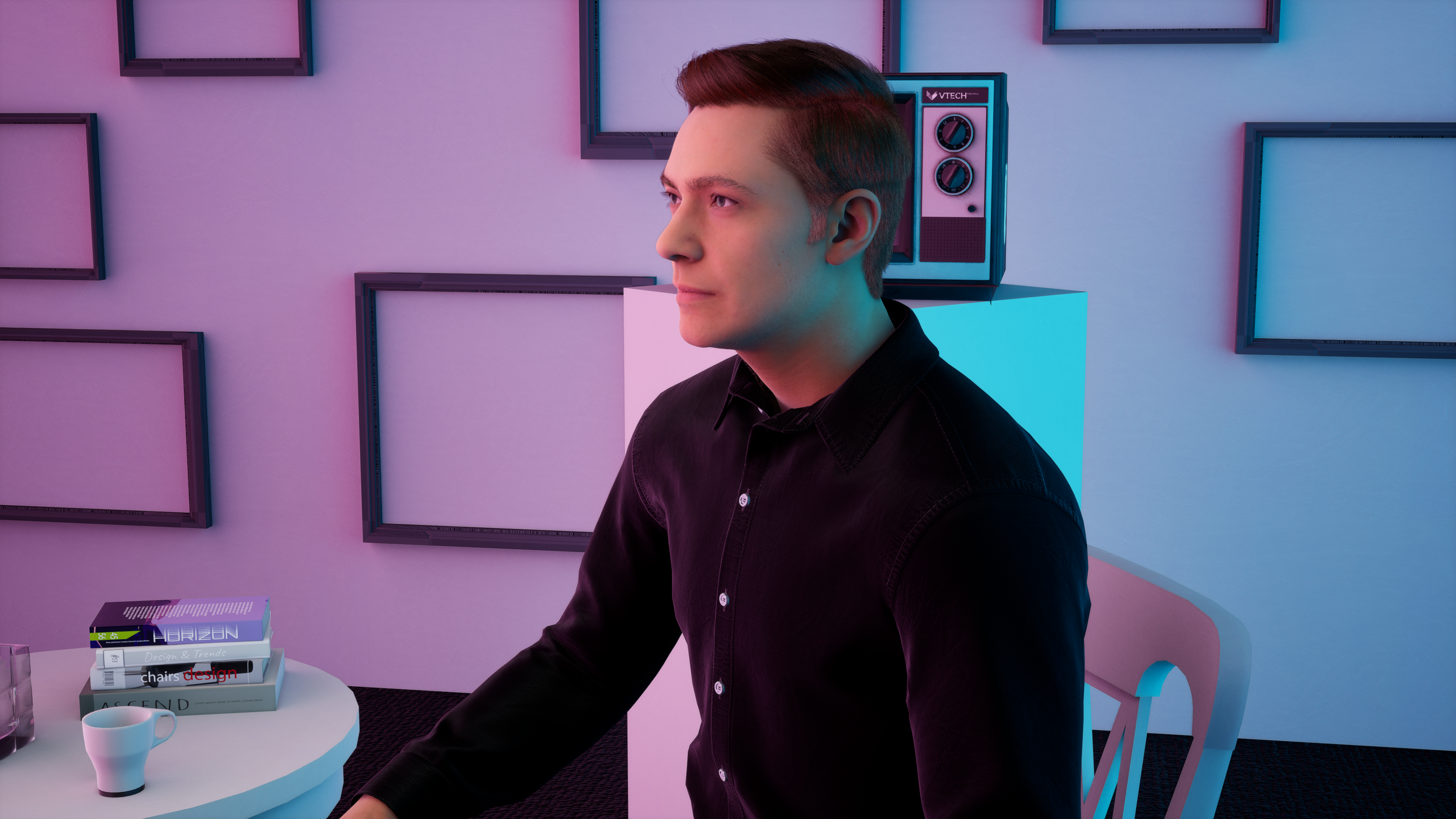 Virtual studio "Portrait" — Изображение №2 — Графика, 3D на Dprofile