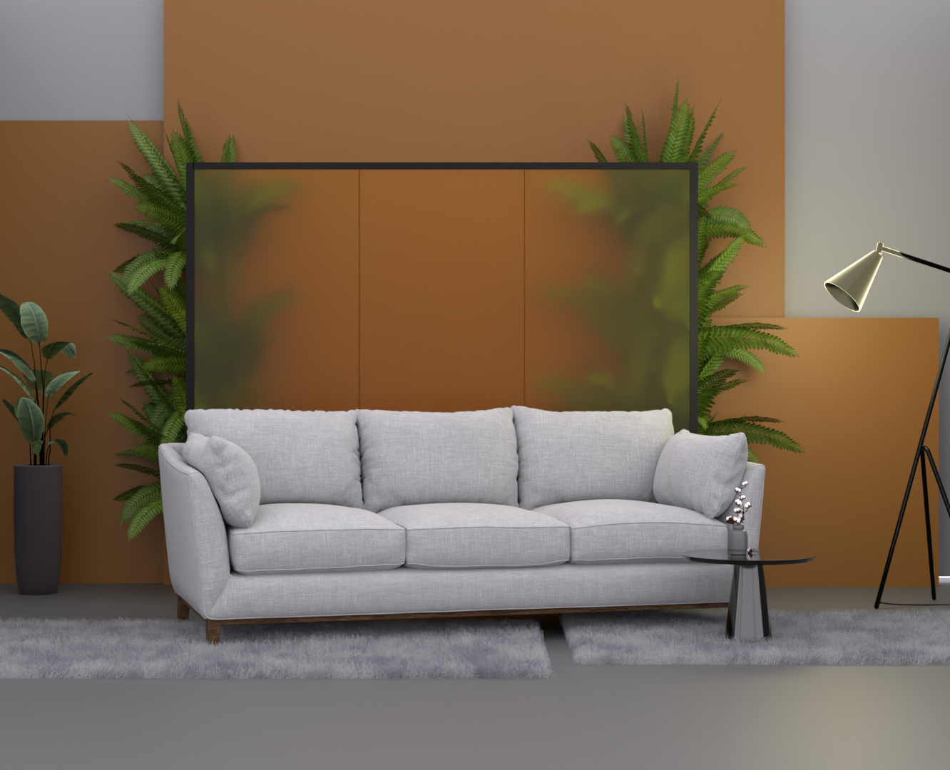 Дизайн интерьера для видеостудии — 3D, Анимация на Dprofile