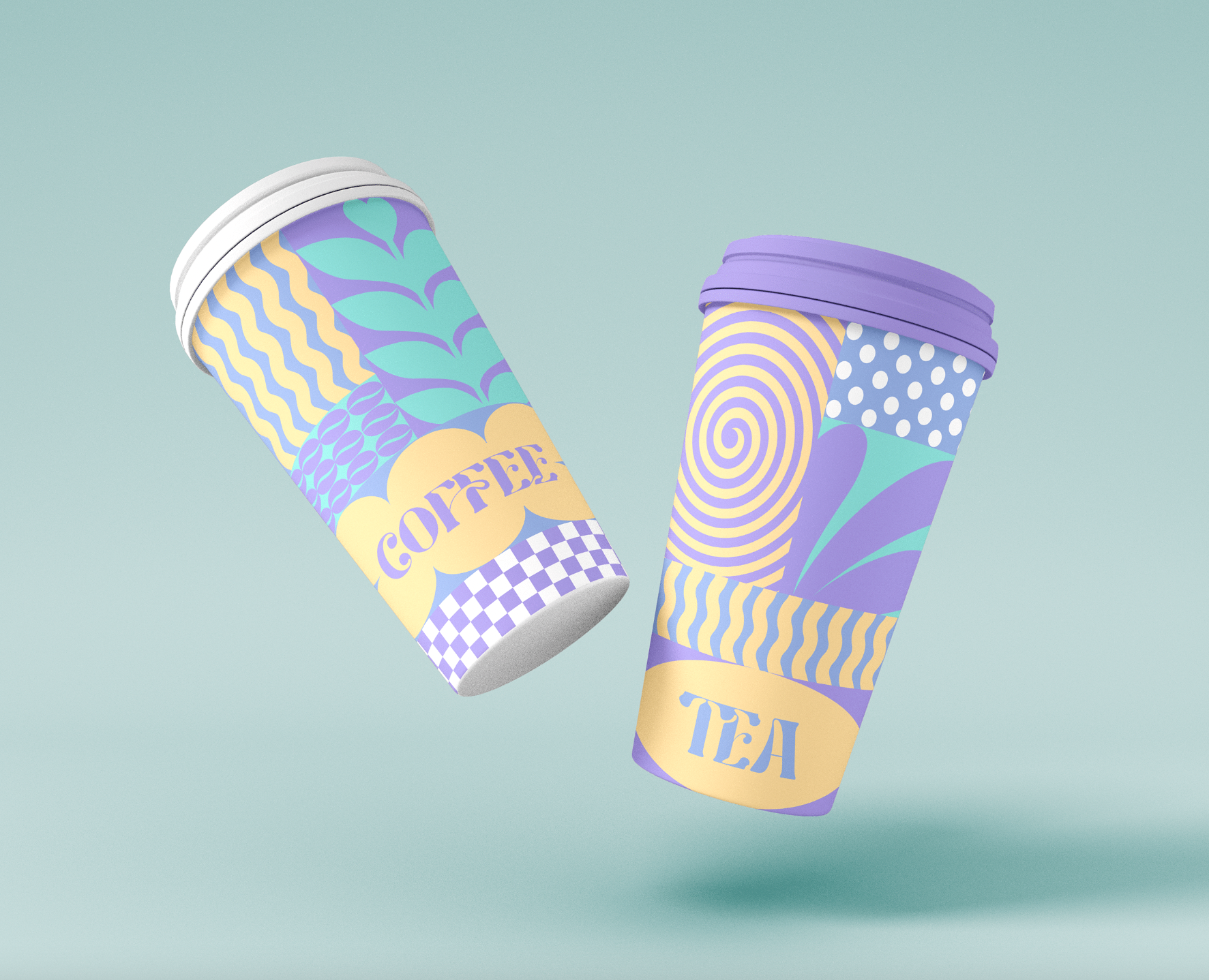 Candy Coffee — Брендинг, Графика на Dprofile
