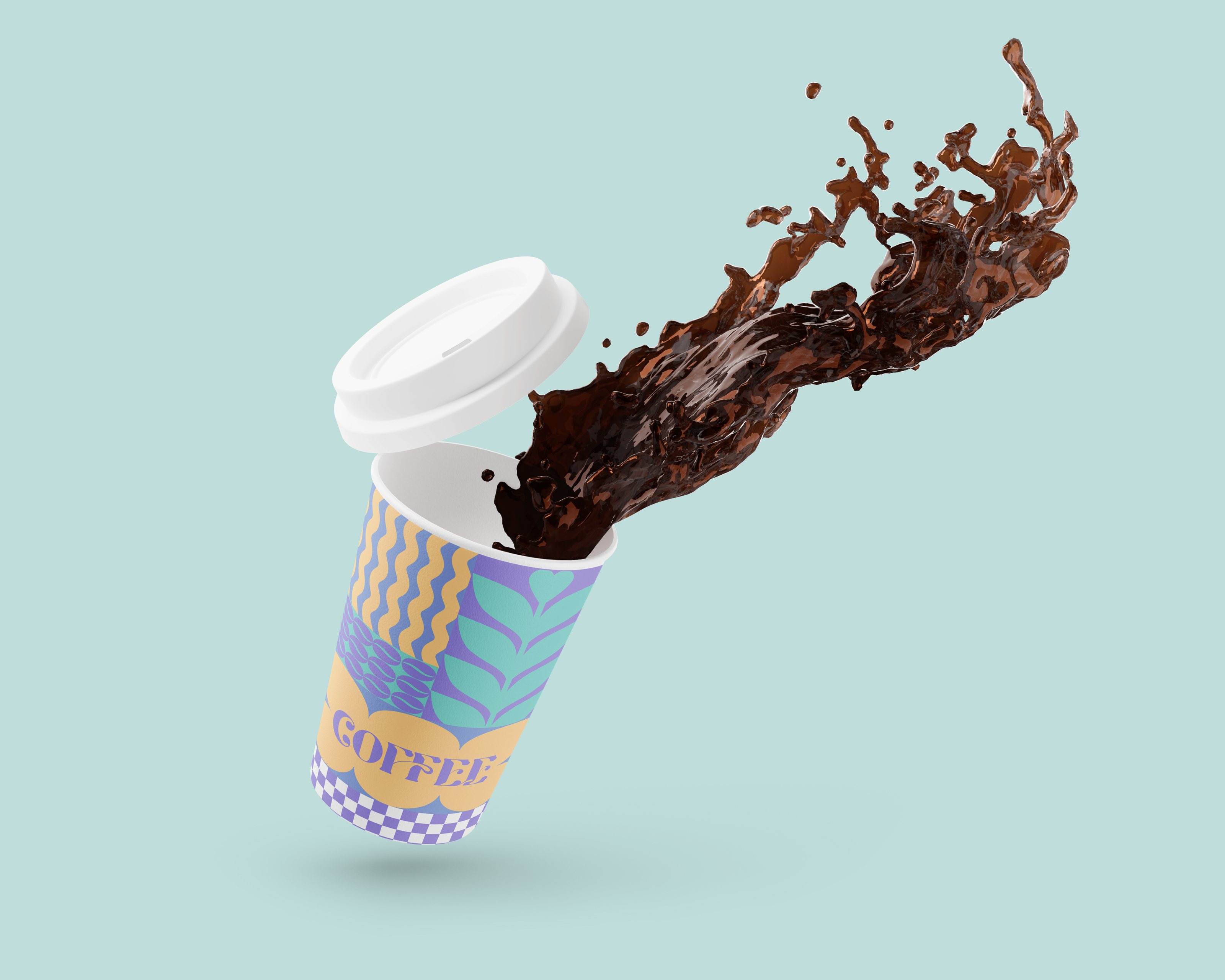 Candy Coffee — Изображение №6 — Брендинг, Графика на Dprofile