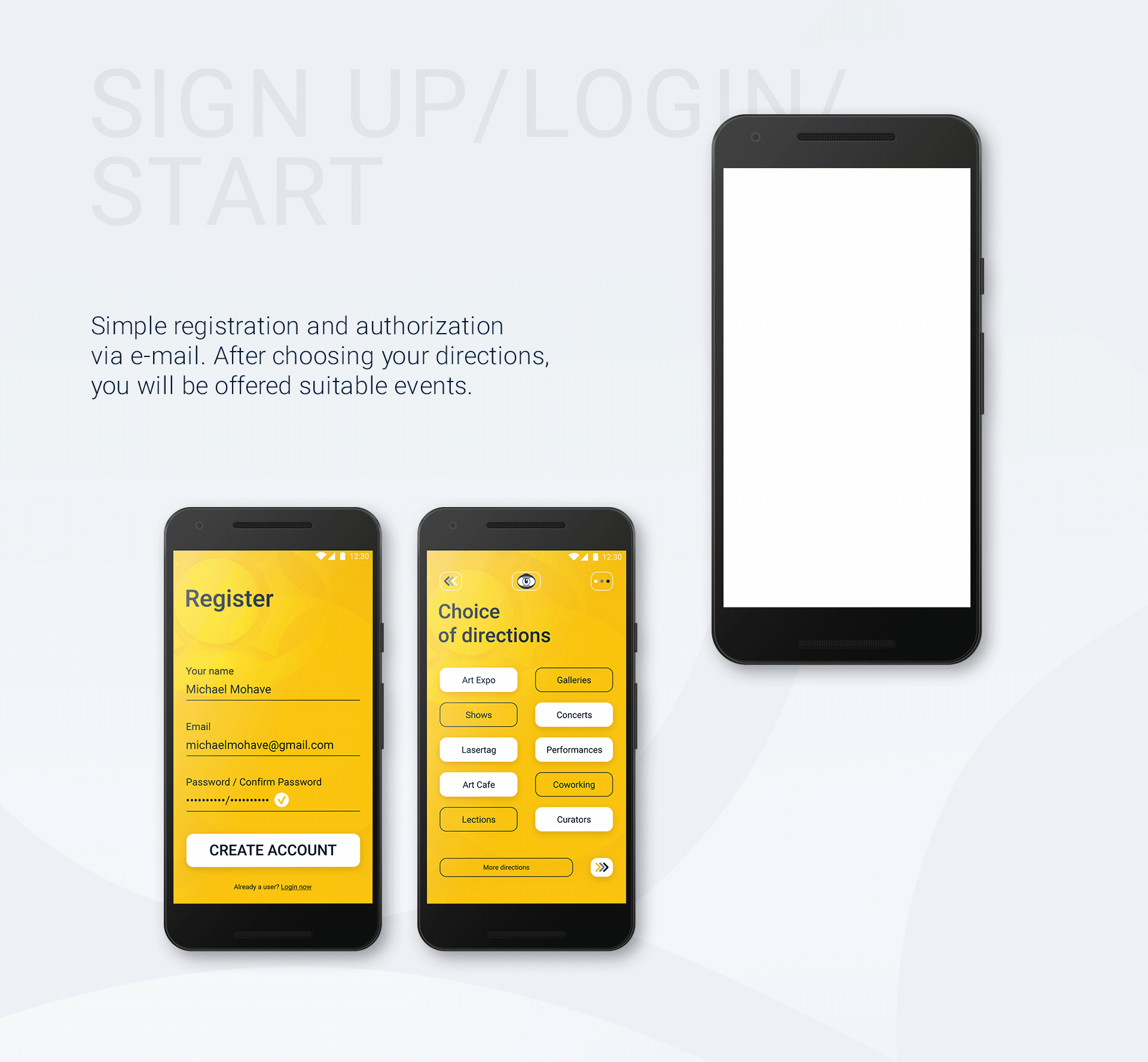 Specta App — Изображение №2 — Интерфейсы на Dprofile