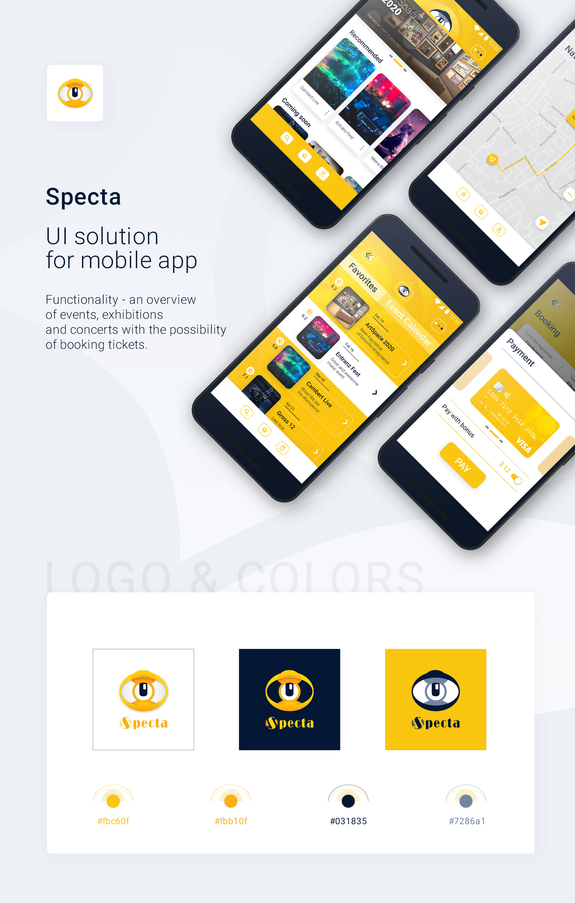 Specta App — Изображение №1 — Интерфейсы на Dprofile