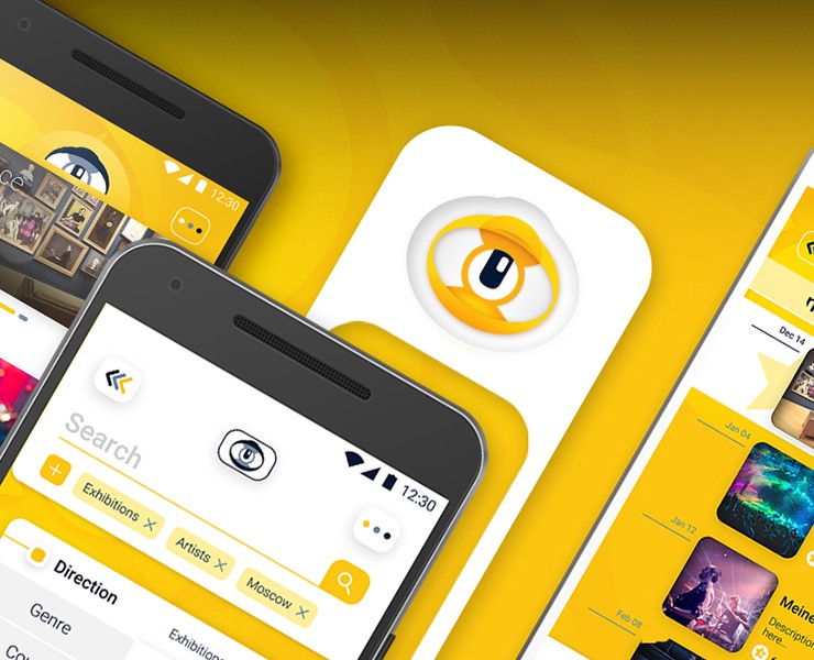 Specta App — Интерфейсы на Dprofile
