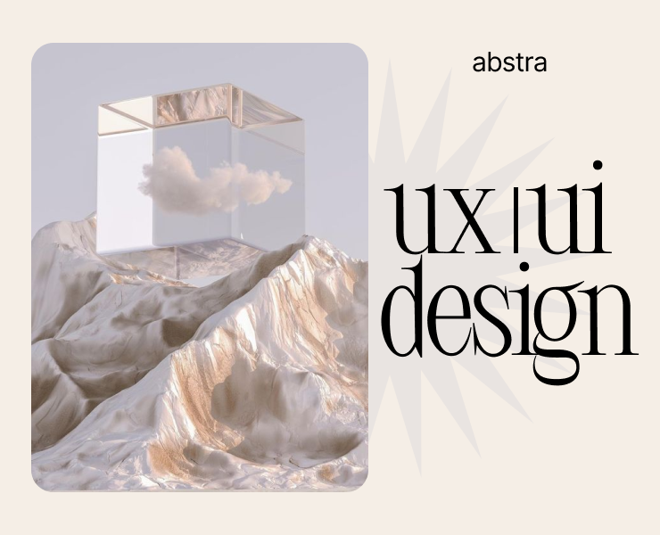 Abstra - дизайн сайта для креативных людей — Интерфейсы на Dprofile