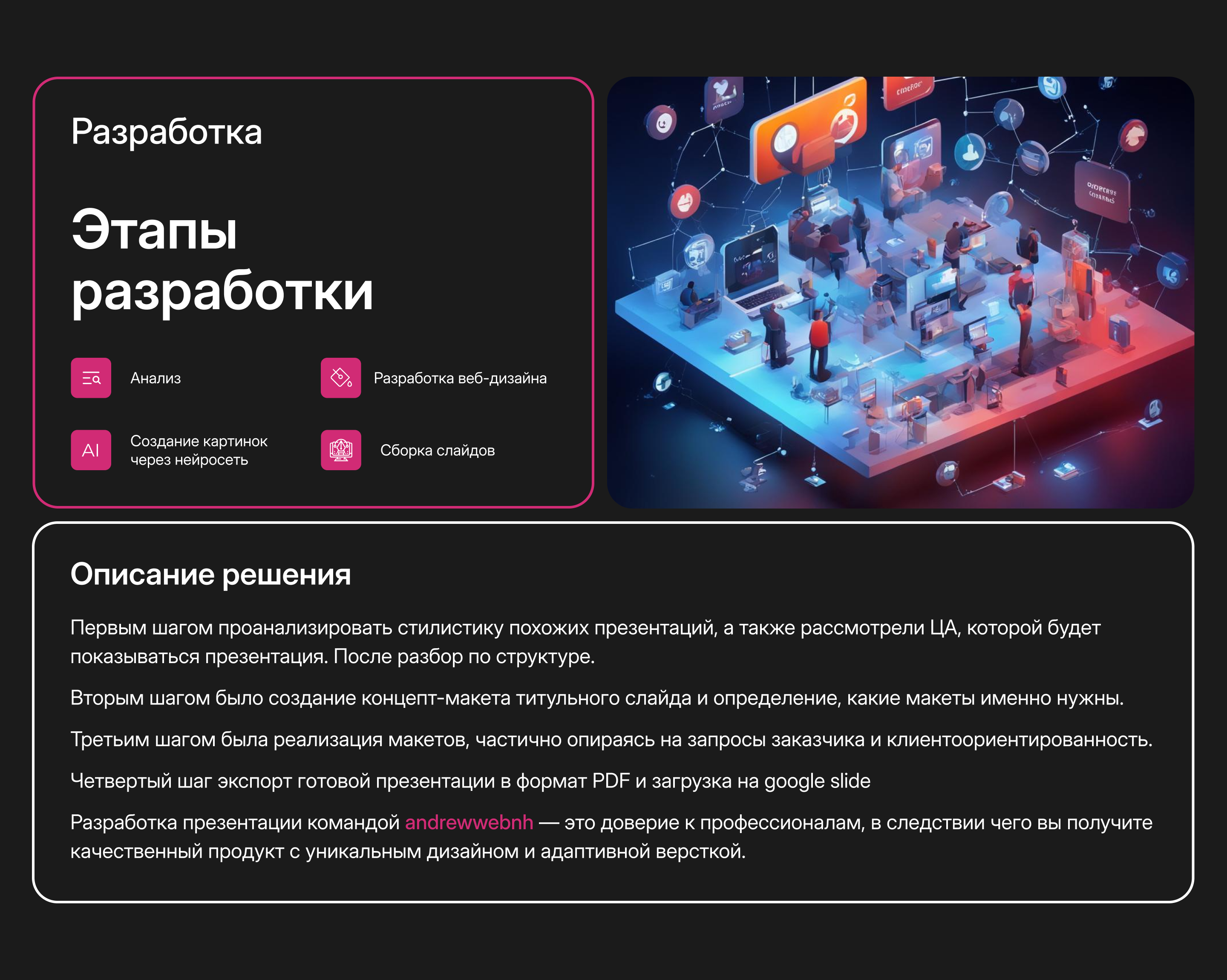 Презентации Креативного SMM агентства полного цикла — Изображение №2 — Брендинг, Графика на Dprofile