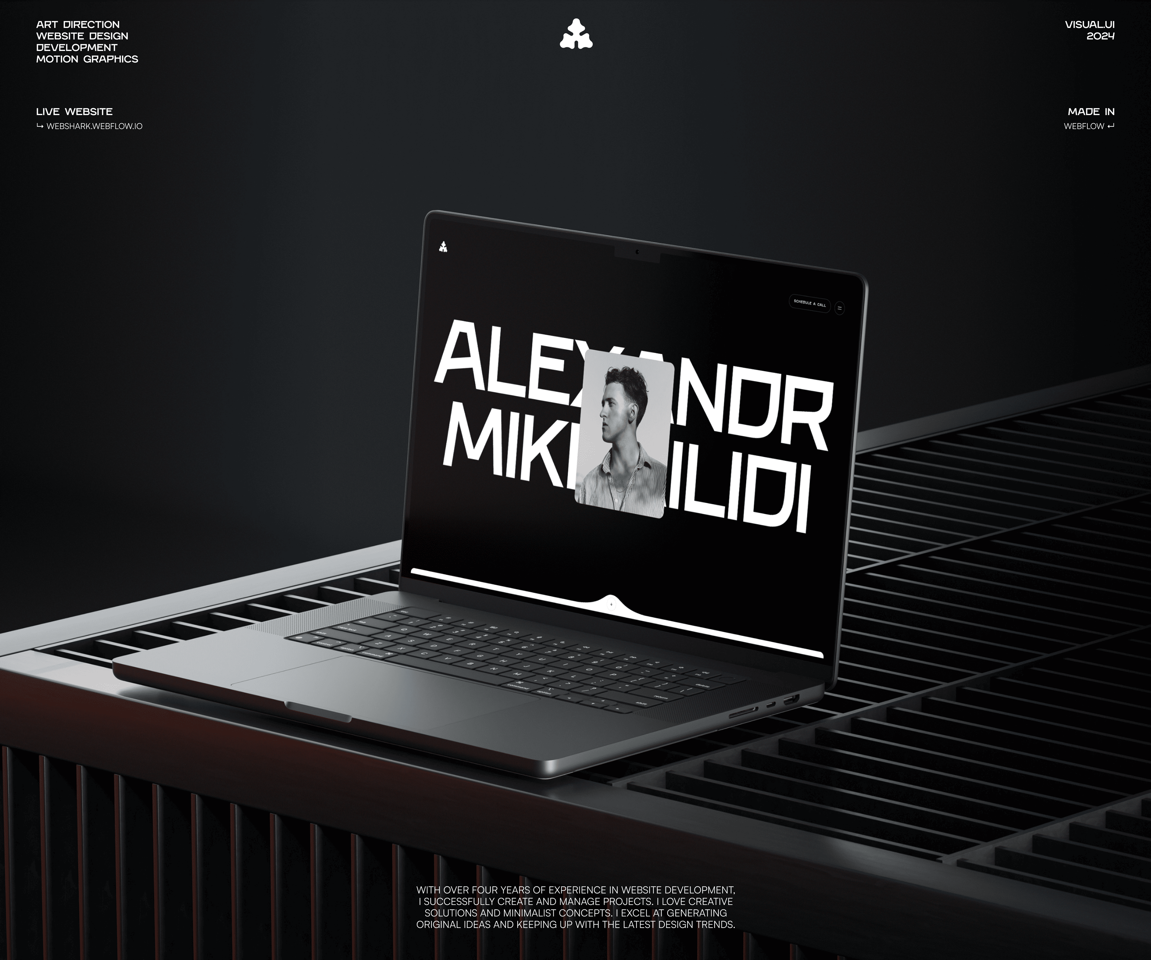 Personal Portfolio — Изображение №1 — Интерфейсы, Анимация на Dprofile