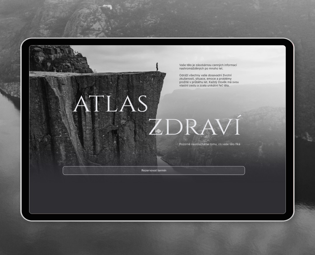 Сайт для проекта Atlas Zdravi (г. Прага) на Dprofile