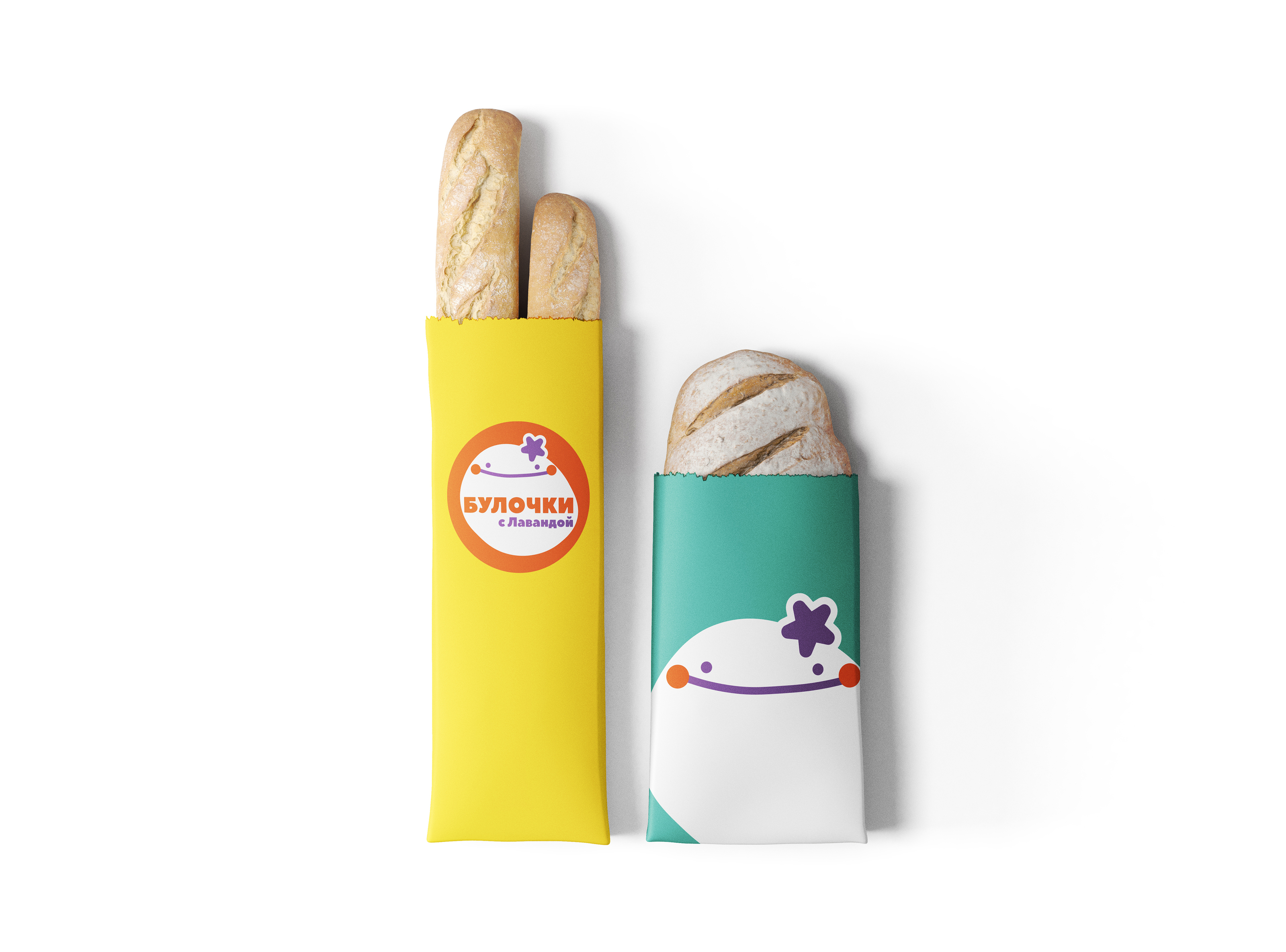 Фирменный стиль пекарни "Булочки с Лавандой" — Изображение №11 — Брендинг на Dprofile