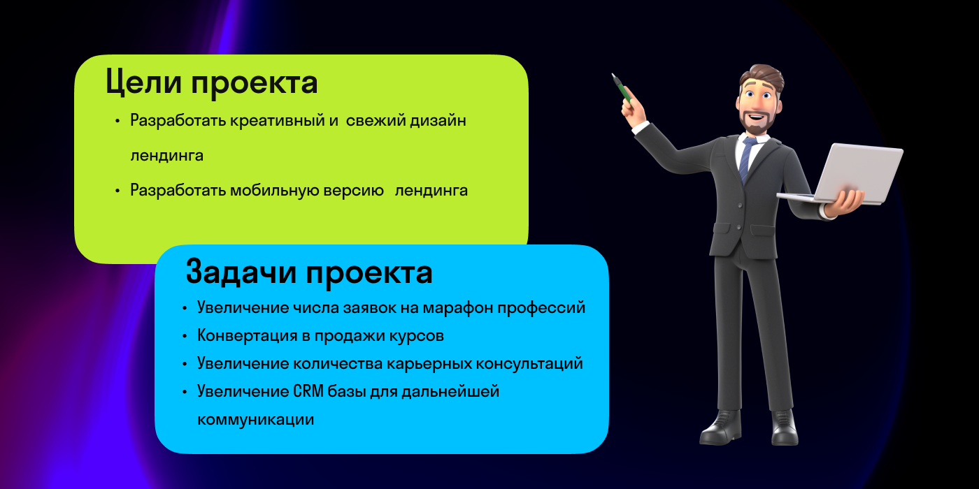 Дизайн лендинга для SkyPro — Изображение №2 — Графика, Маркетинг на Dprofile