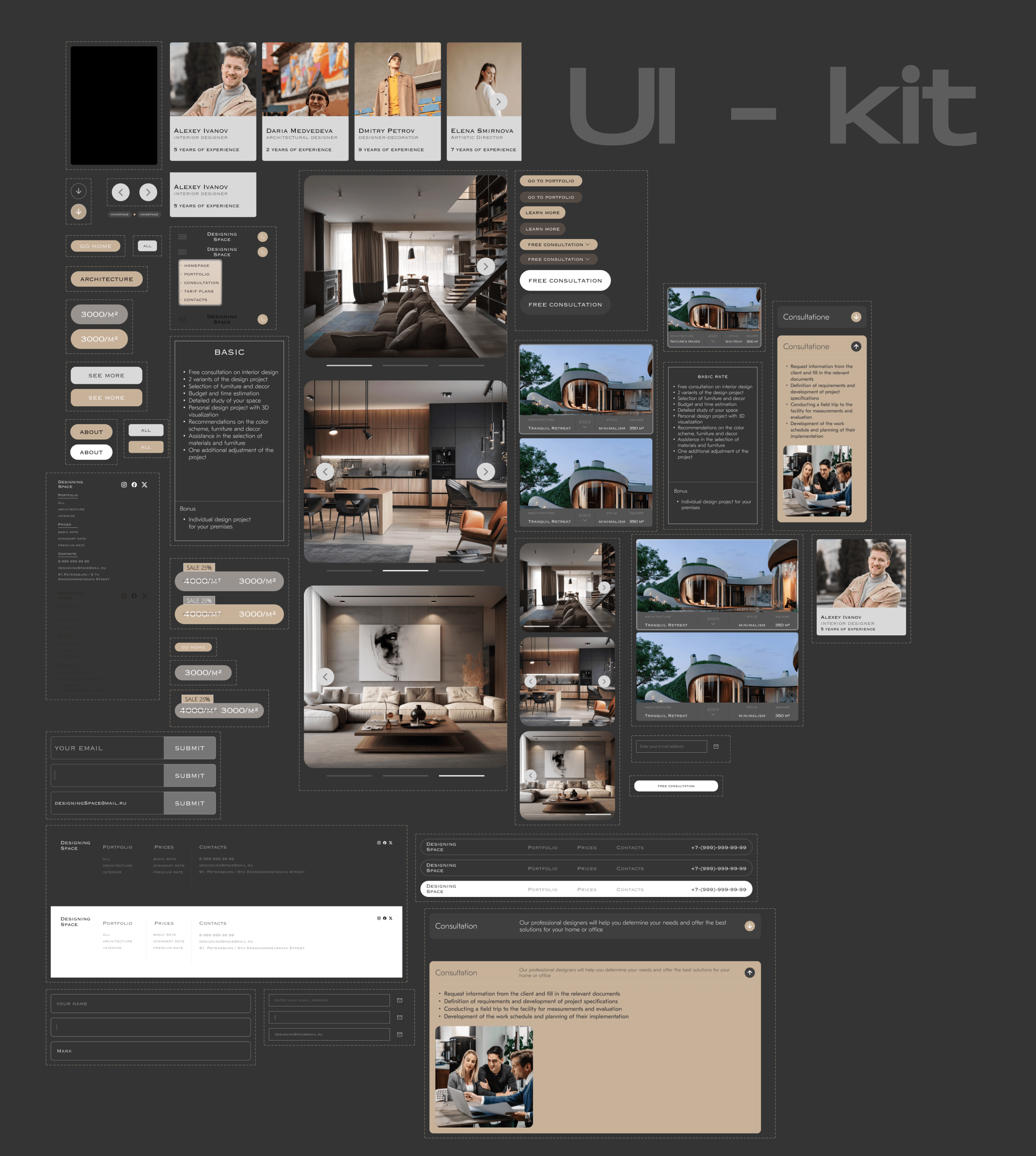 E-commerce / DESIGN SYSTEM — Изображение №9 — Интерфейсы на Dprofile