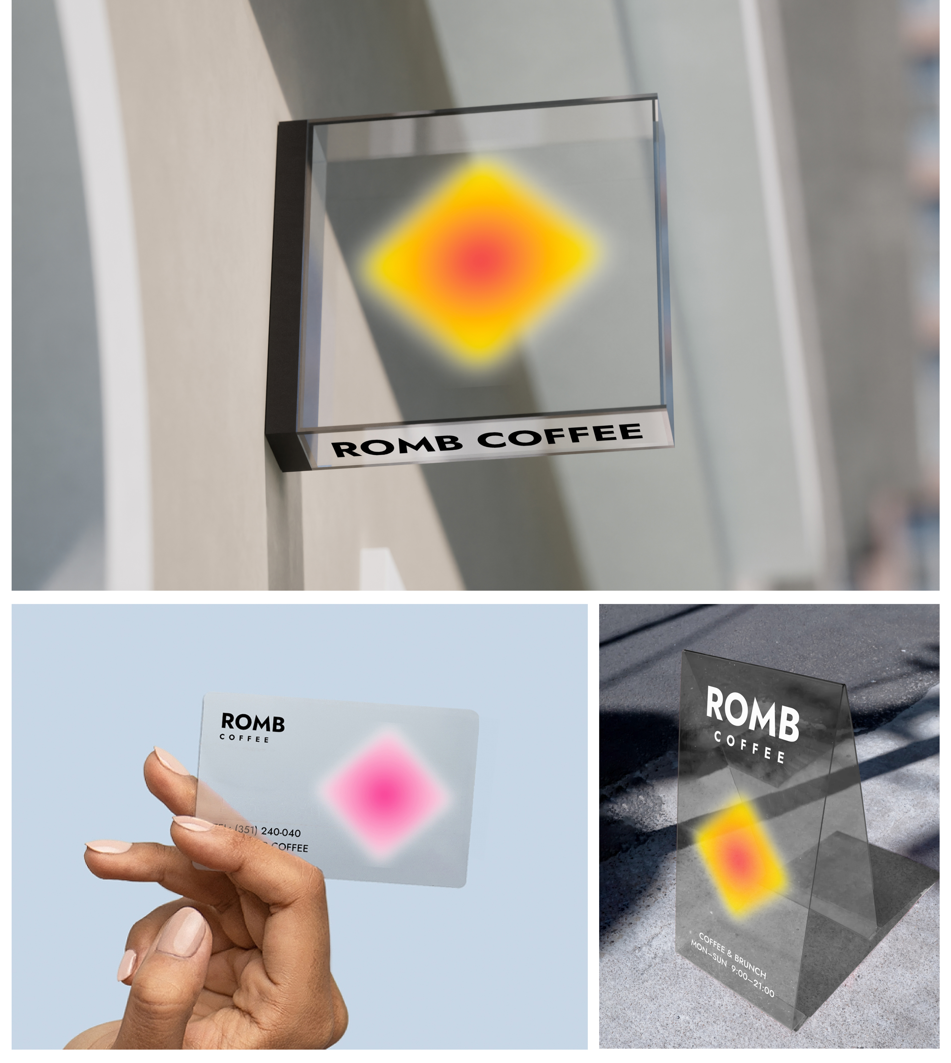 ROMB COFFEE: BRAND IDENTITY — Изображение №9 — Брендинг на Dprofile