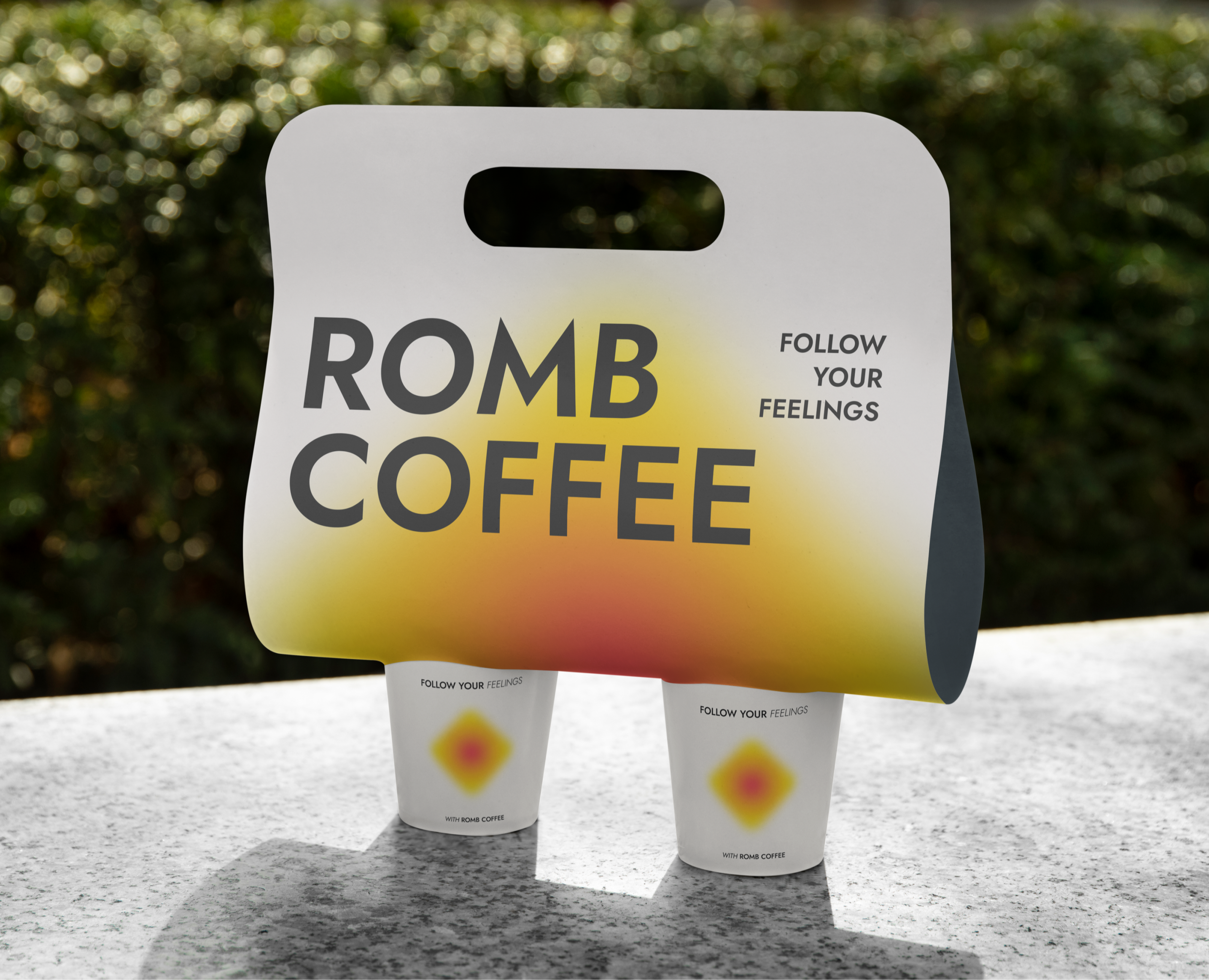 ROMB COFFEE: BRAND IDENTITY — Брендинг на Dprofile