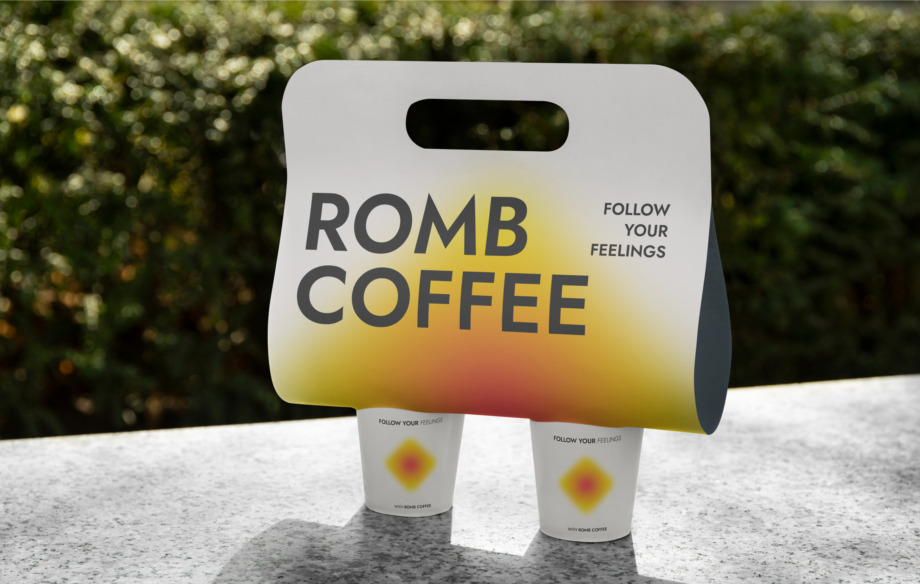 ROMB COFFEE: BRAND IDENTITY — Изображение №3 — Брендинг на Dprofile