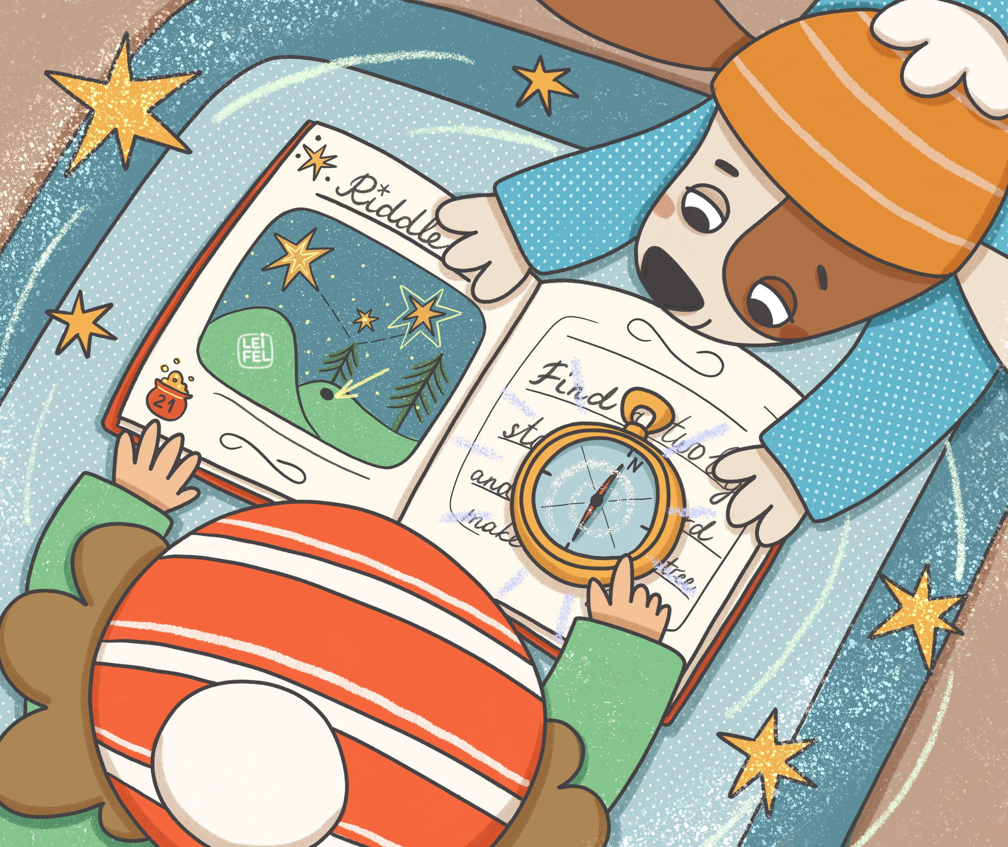 Иллюстрации к новогоднему марафону — Изображение №4 — Иллюстрация на Dprofile