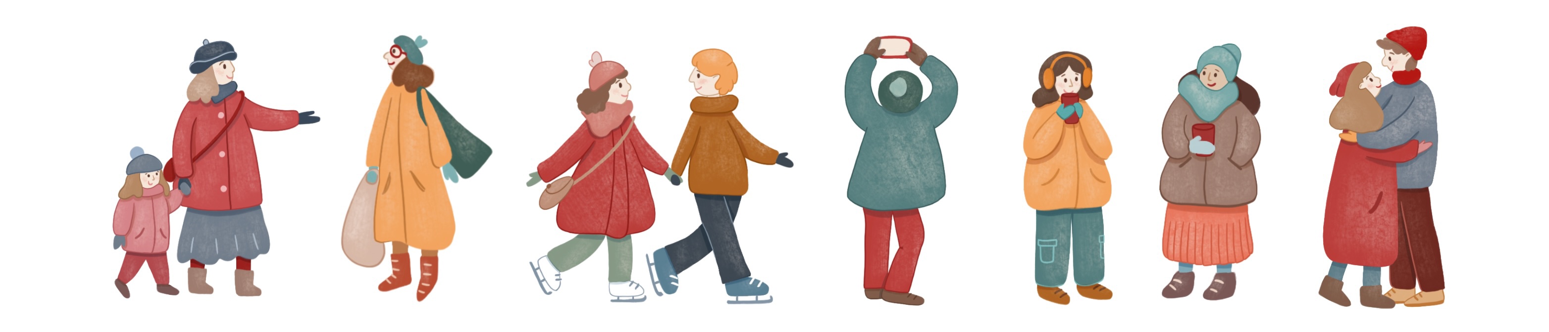 Новогодняя иллюстрация в стиле виммельбух — Изображение №6 — Иллюстрация на Dprofile