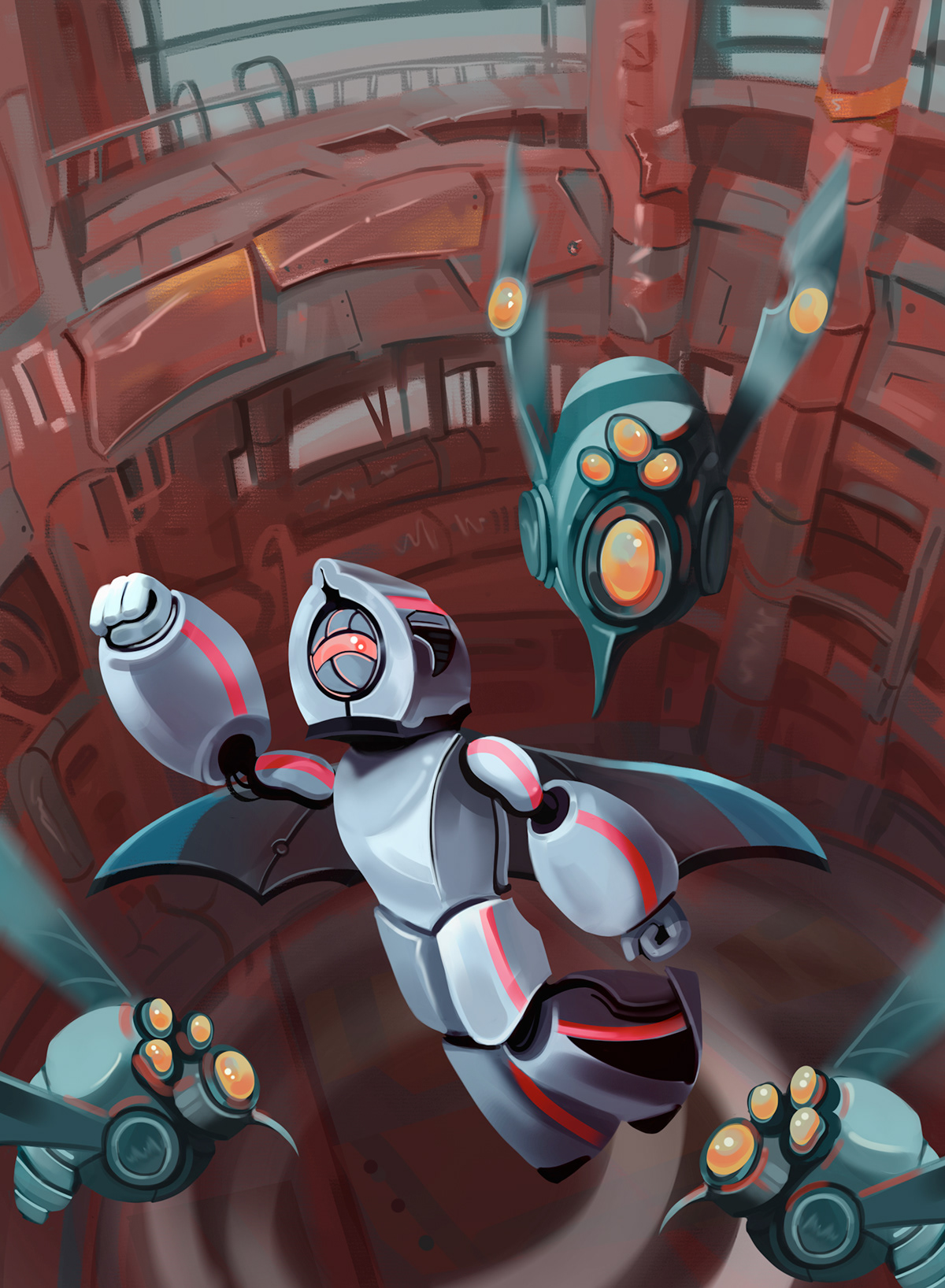 Hyperstar Run | Иллюстрации к Настольной Игре — Изображение №20 — Иллюстрация, Графика на Dprofile