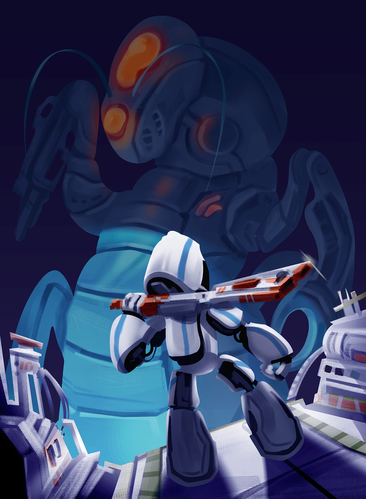 Hyperstar Run | Иллюстрации к Настольной Игре — Изображение №24 — Иллюстрация, Графика на Dprofile