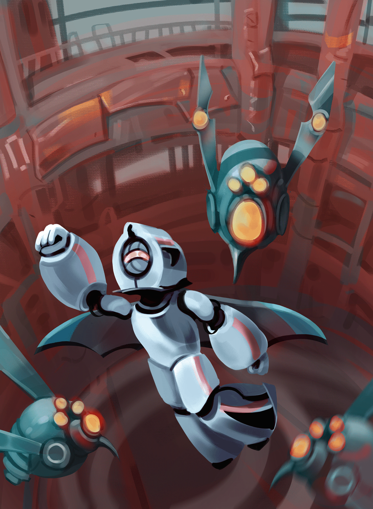Hyperstar Run | Иллюстрации к Настольной Игре — Изображение №19 — Иллюстрация, Графика на Dprofile