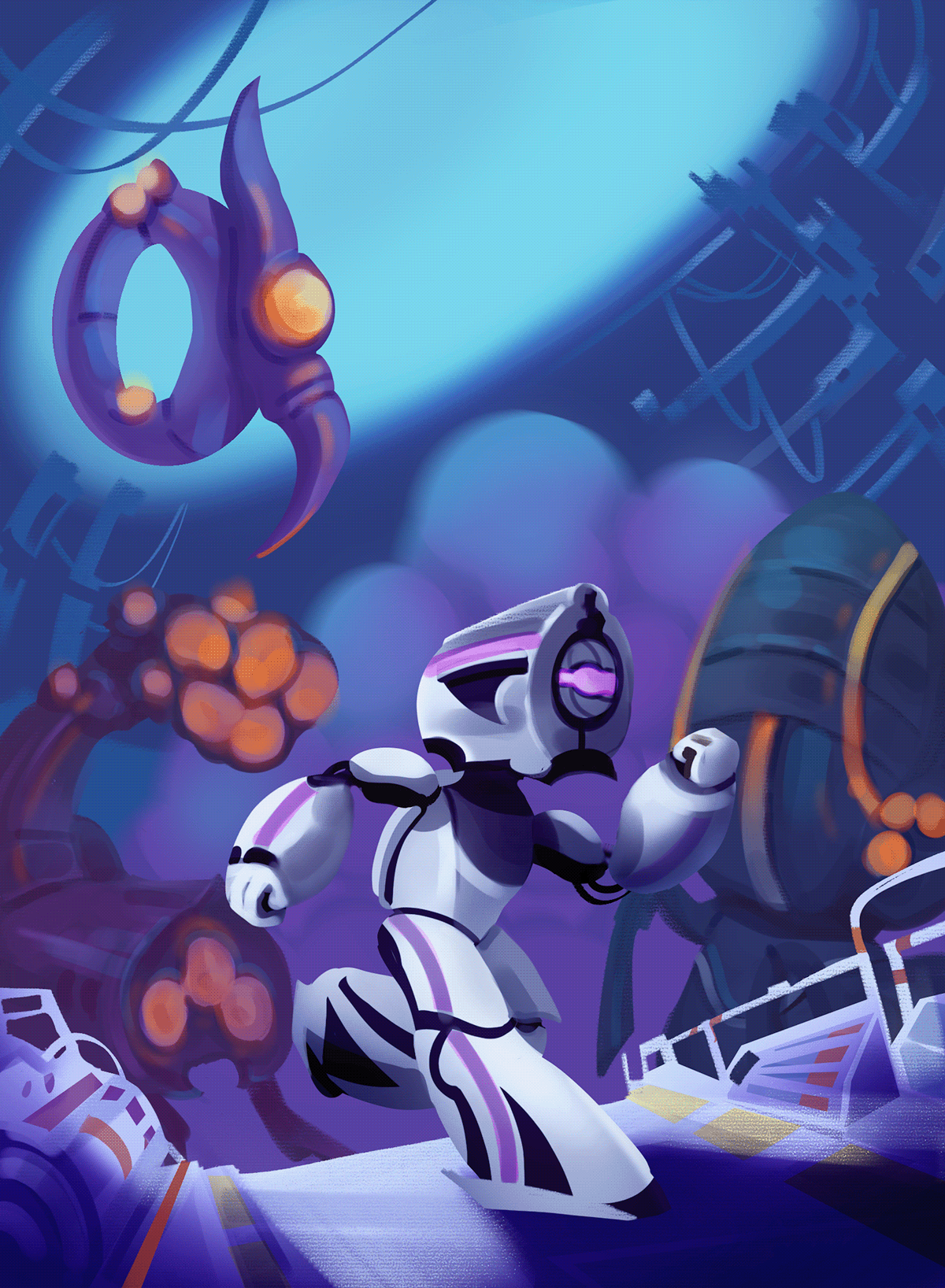 Hyperstar Run | Иллюстрации к Настольной Игре — Изображение №27 — Иллюстрация, Графика на Dprofile