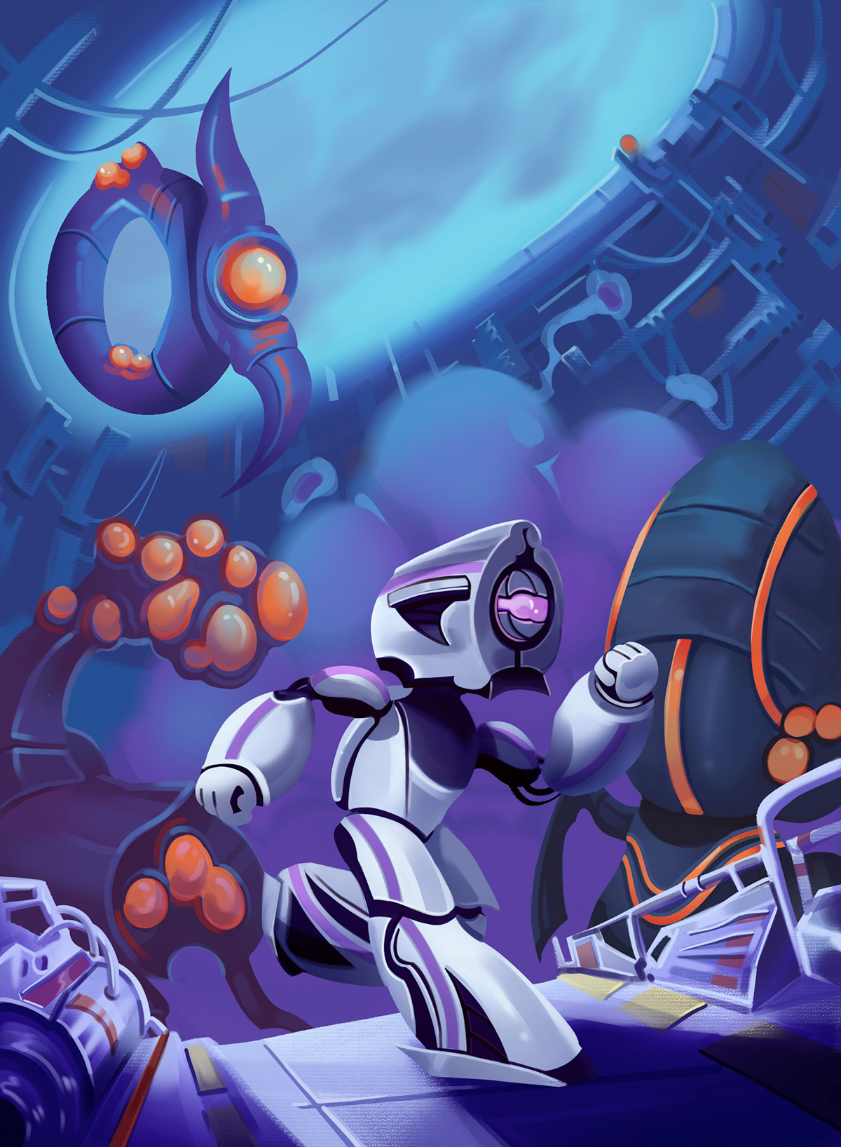 Hyperstar Run | Иллюстрации к Настольной Игре — Изображение №28 — Иллюстрация, Графика на Dprofile