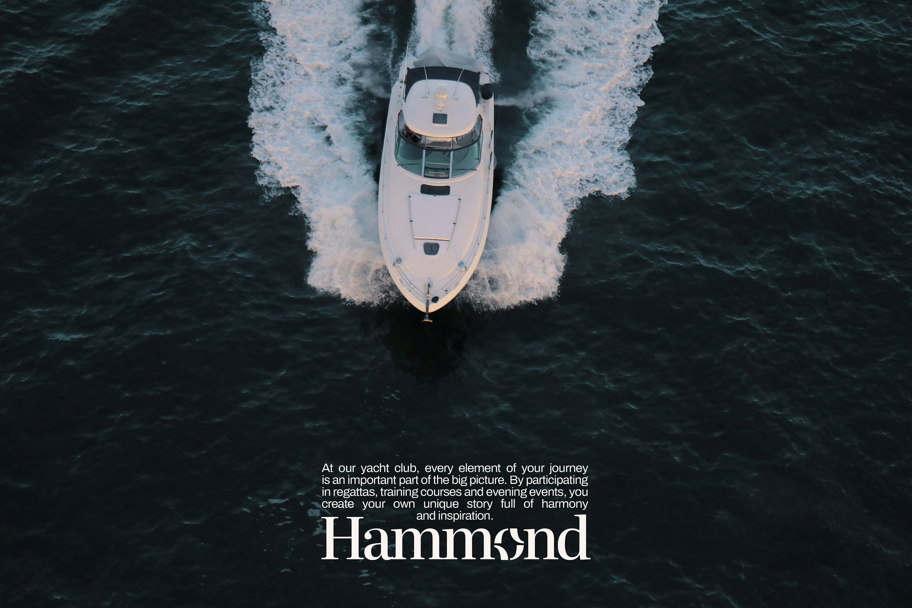 Hammond | Айдентика для яхт клуба — Изображение №14 — Брендинг, Графика на Dprofile