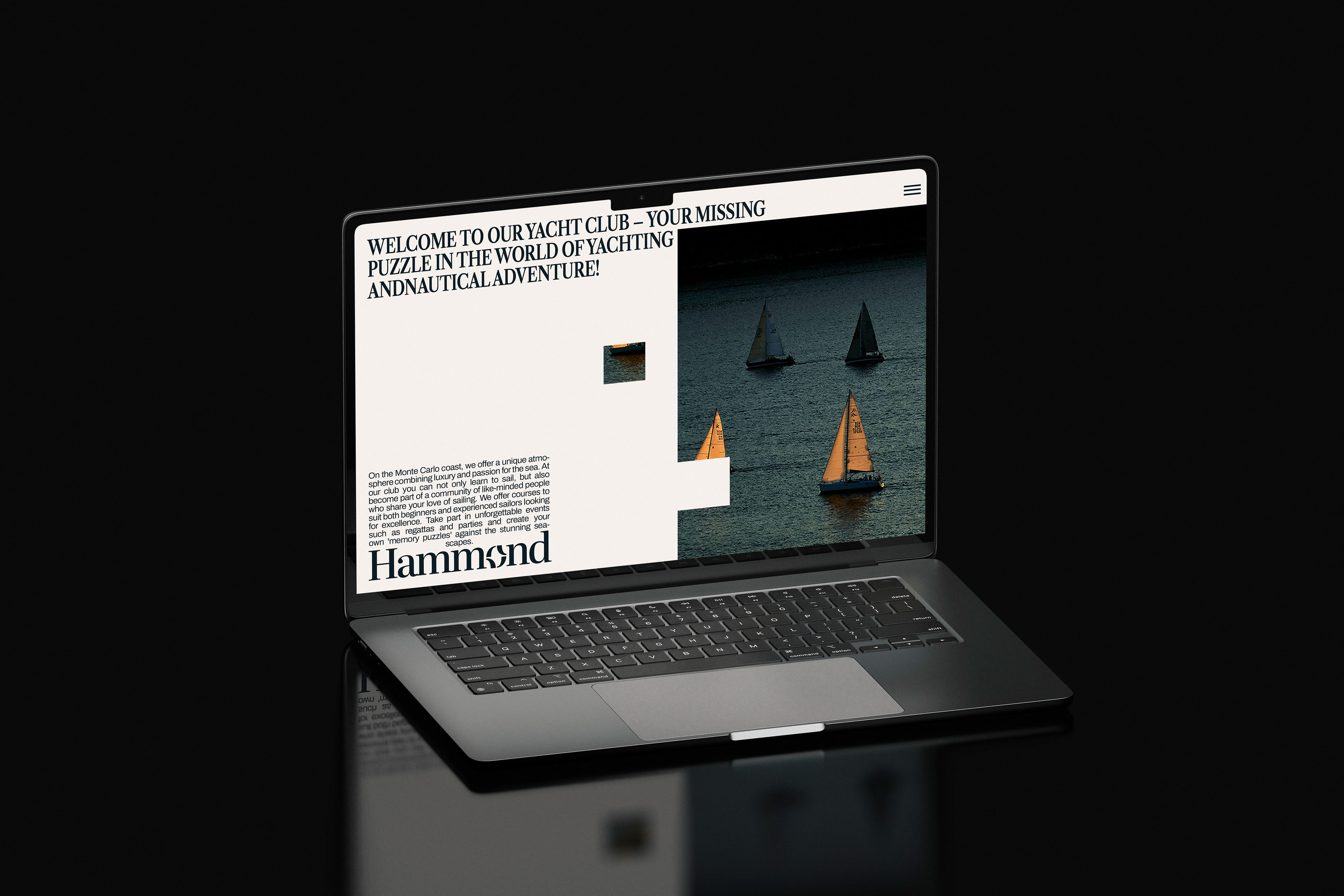 Hammond | Айдентика для яхт клуба — Изображение №18 — Брендинг, Графика на Dprofile