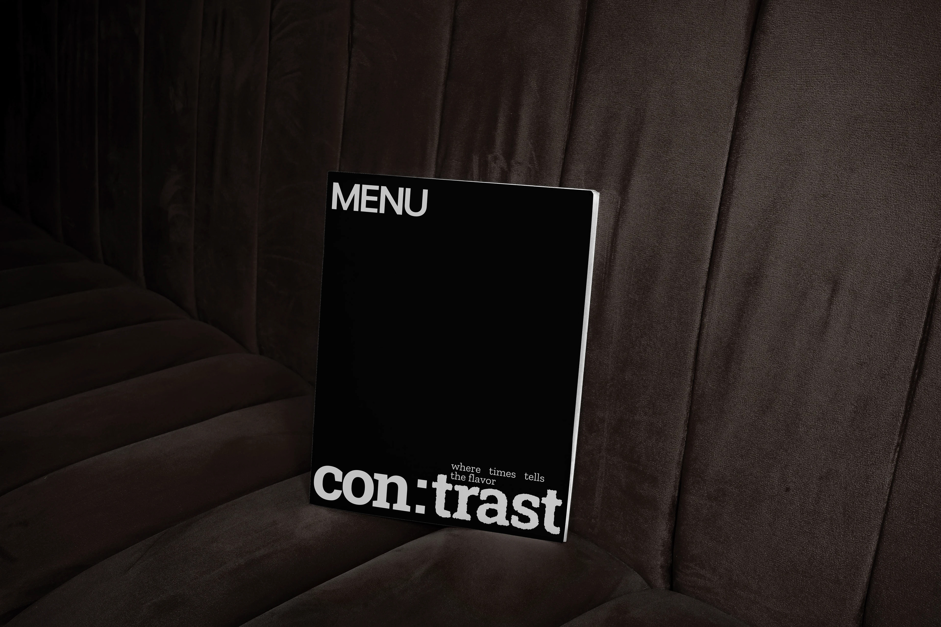 con:trast | Айдентика для ресторана — Изображение №8 — Брендинг, Графика на Dprofile